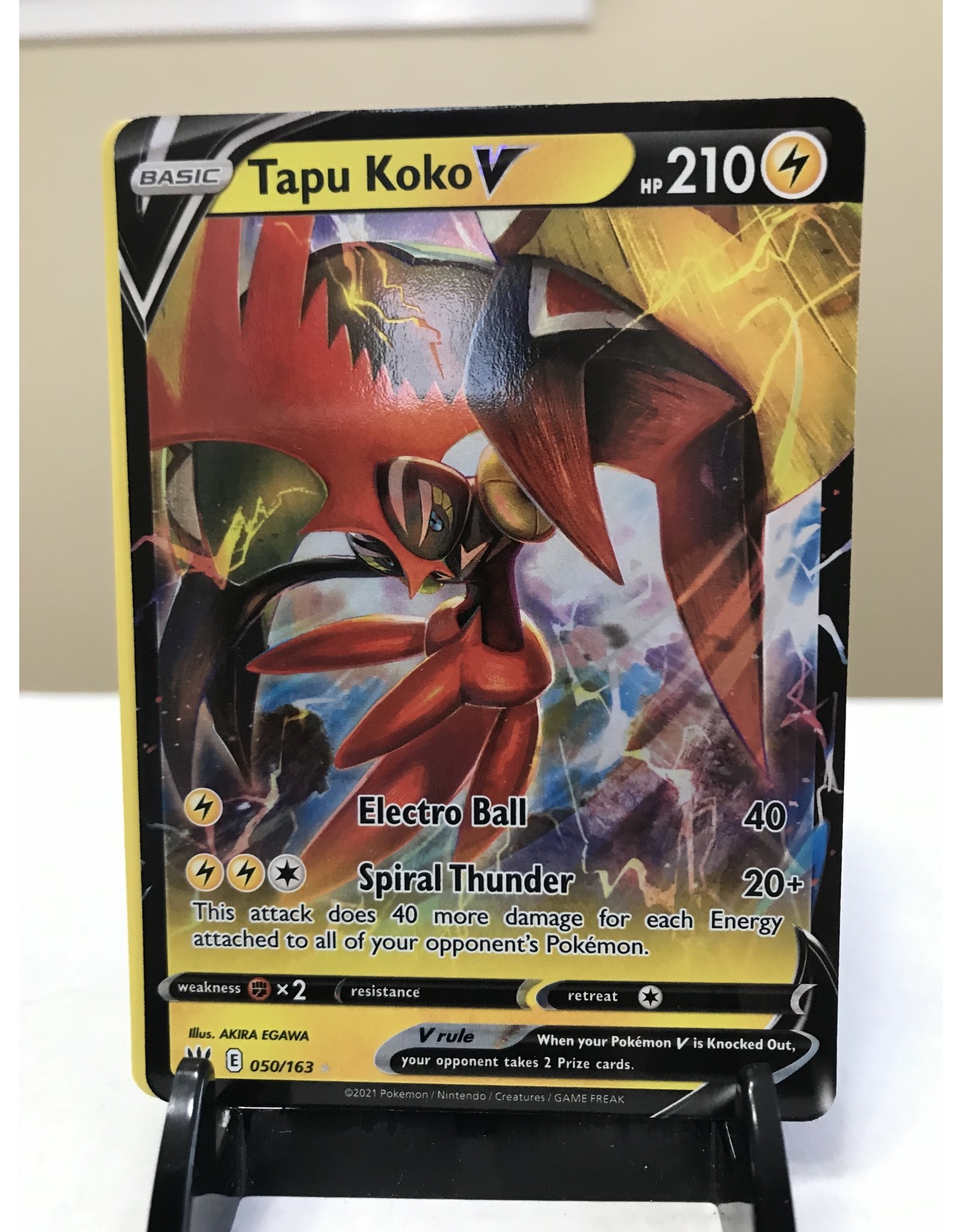 Pokemon Tapu KokoV 050/163 - The Deck Box