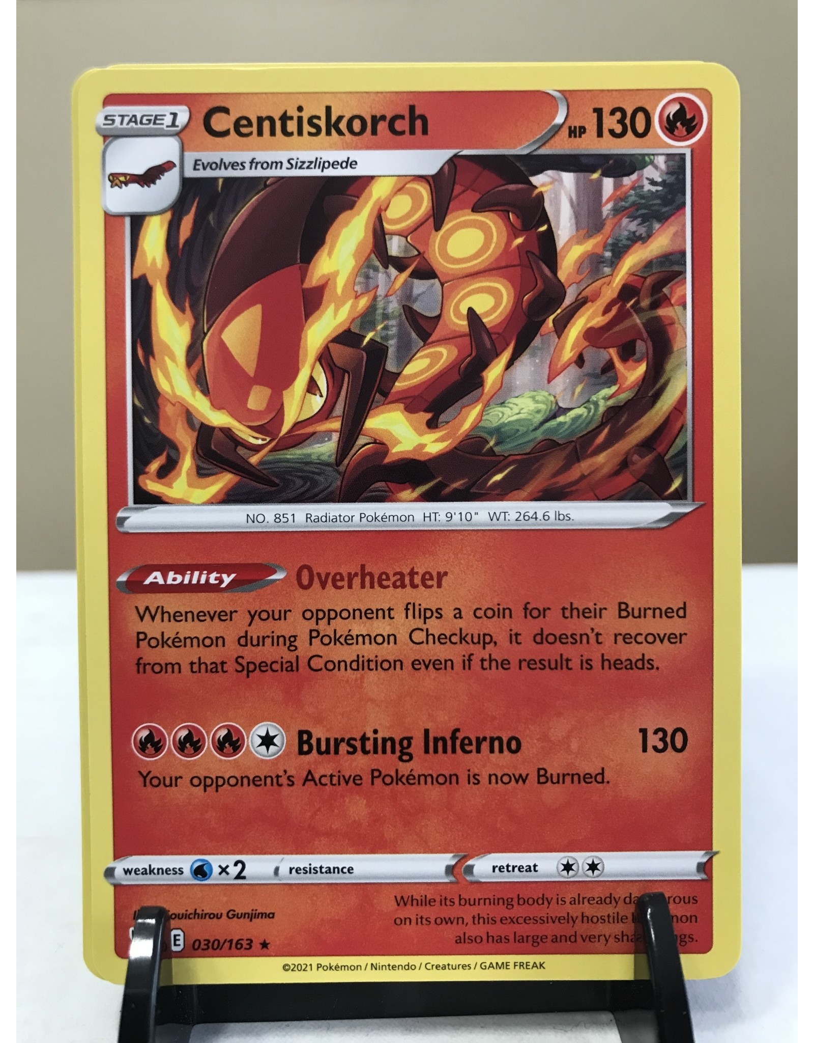 Pokemon Centiskorch 030/163