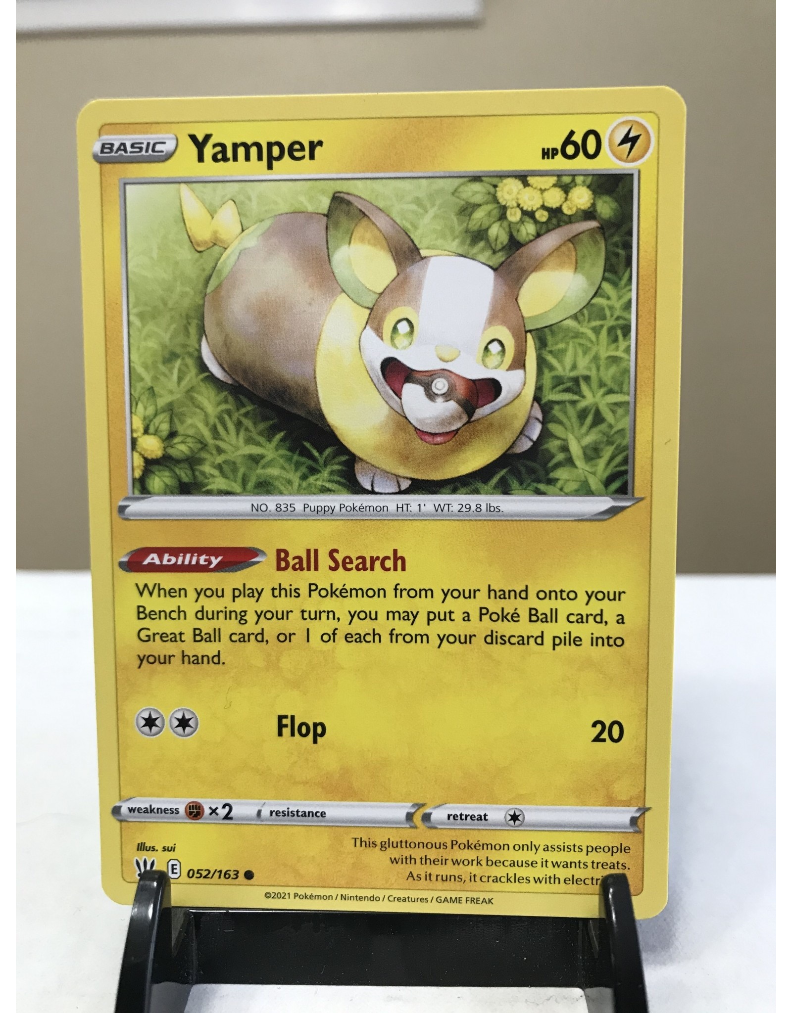 Pokemon Yamper 052/163