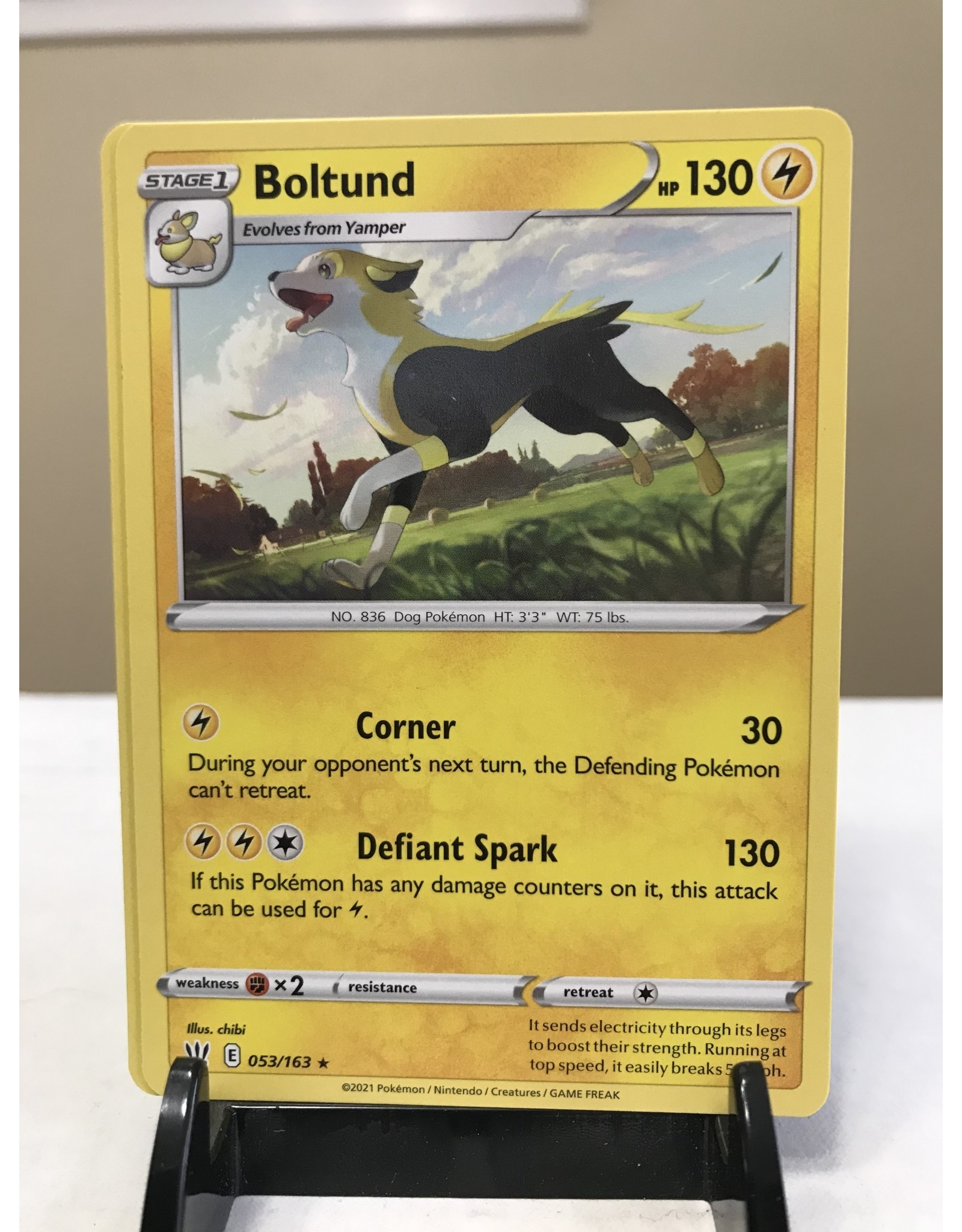 Pokemon Boltund 053/163