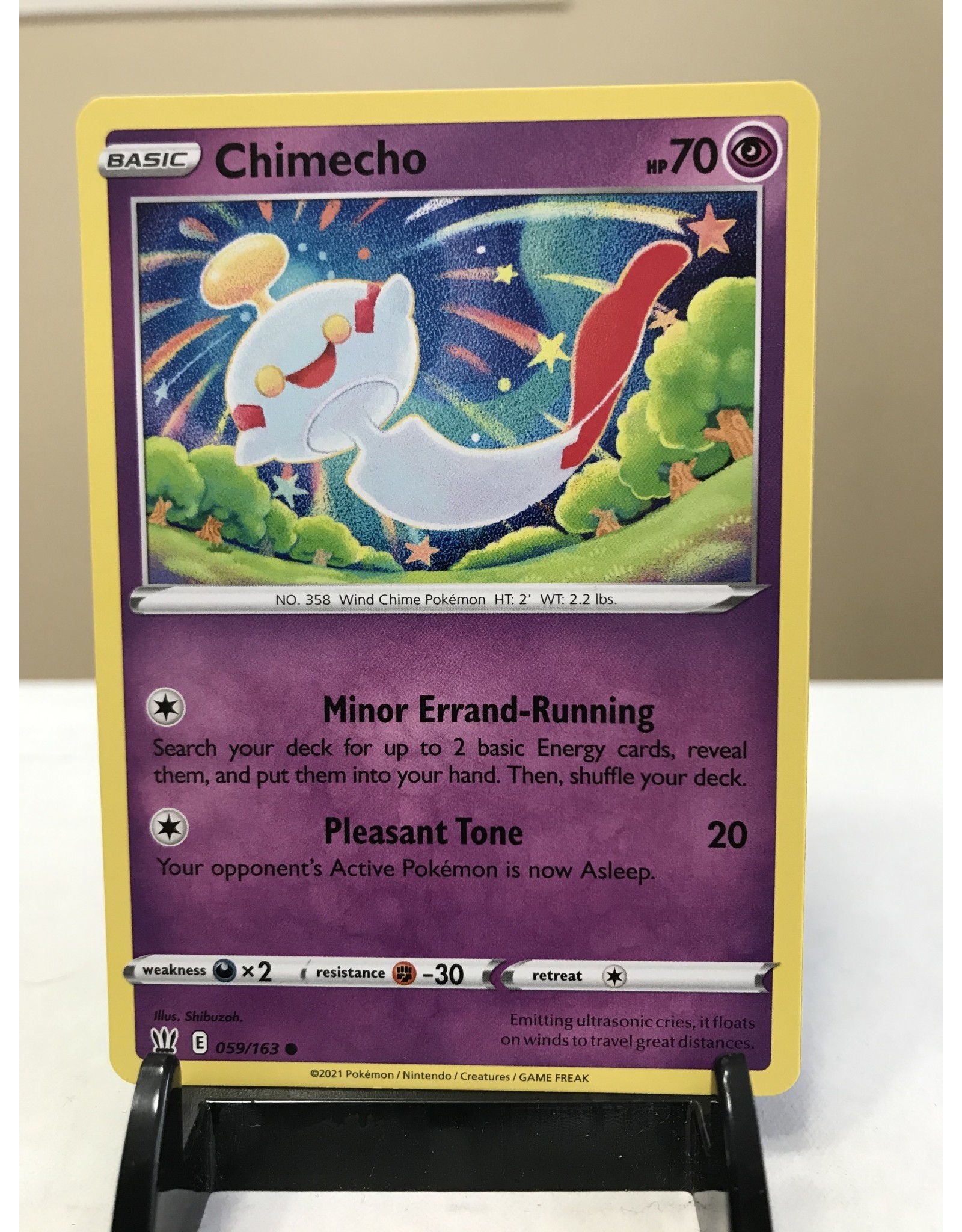 Pokemon Chimecho 059/163