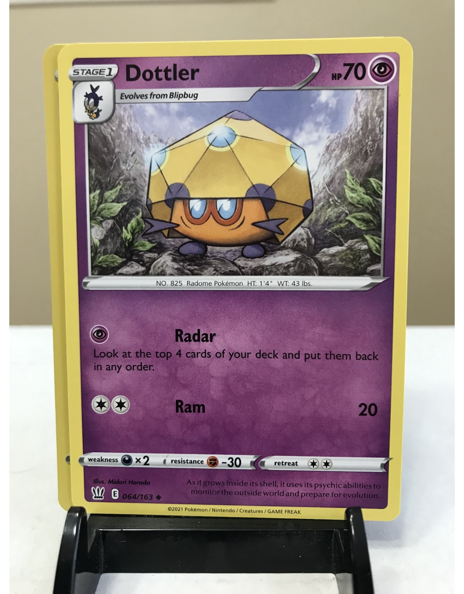 Pokemon Dottler 064/163