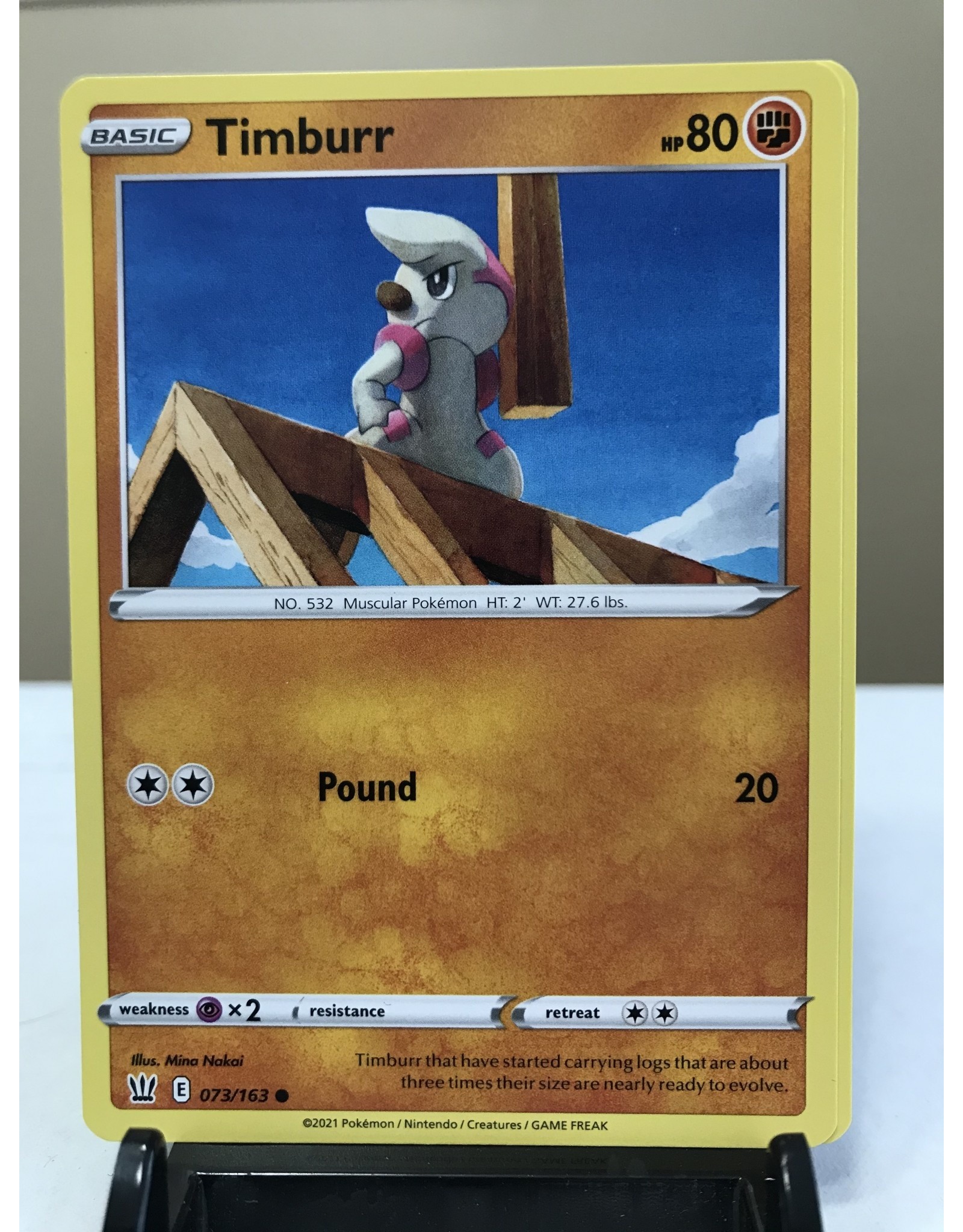 Pokemon Timburr 073/163
