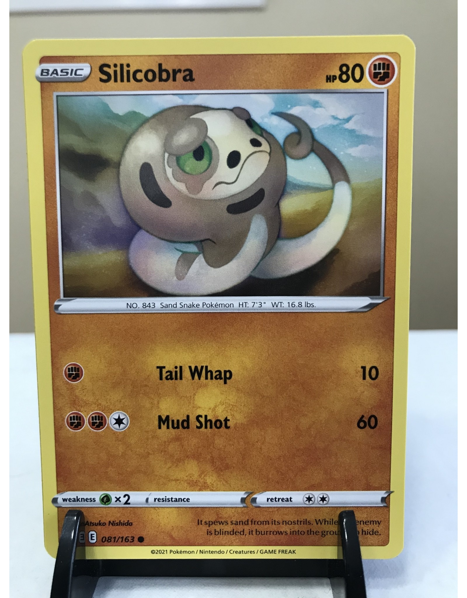 Pokemon Silicobra 081/163