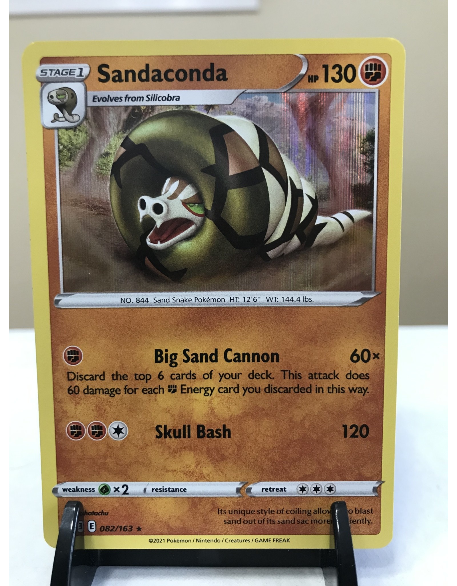 Pokemon Sandaconda 082/163
