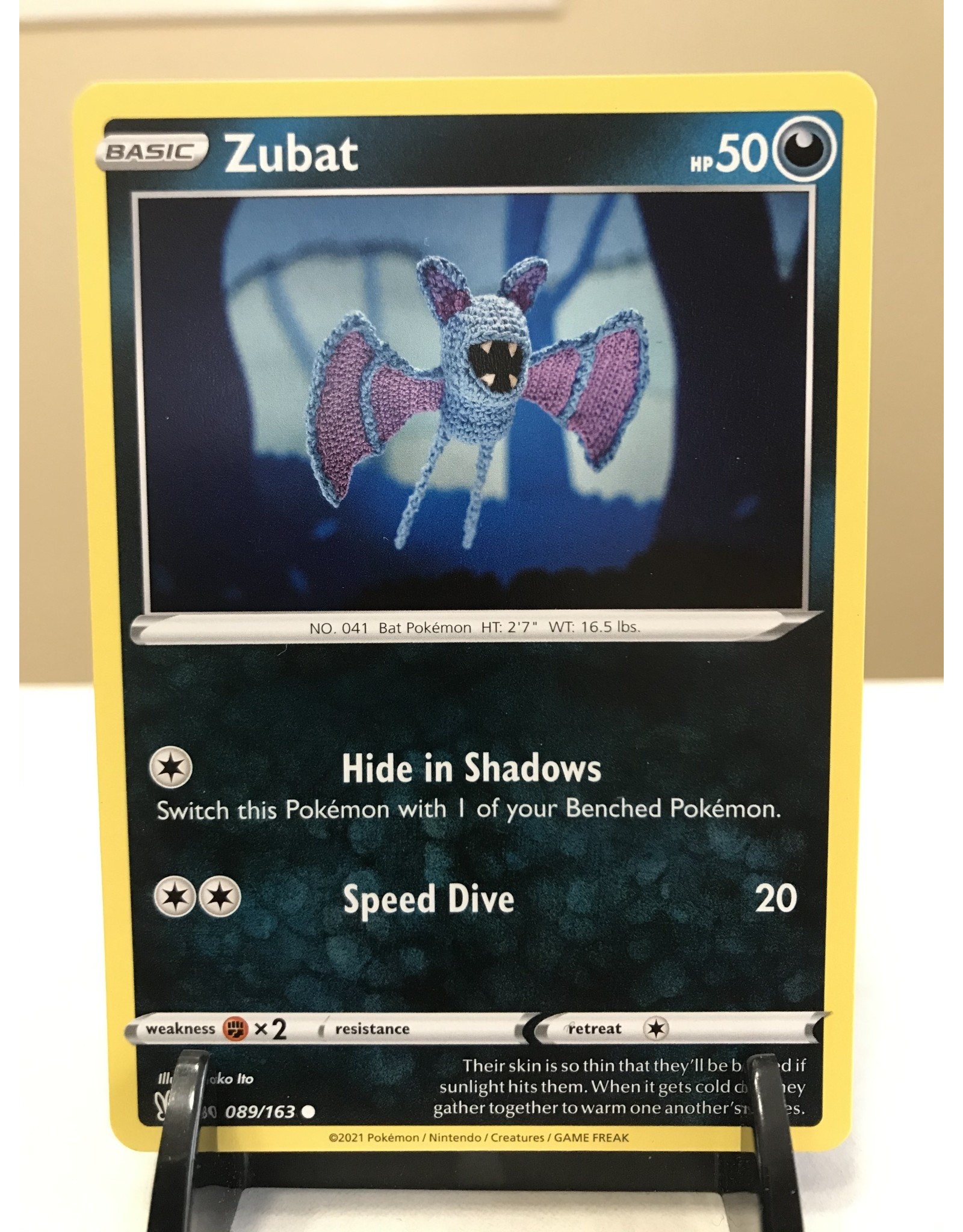 Pokemon Zubat 089/163