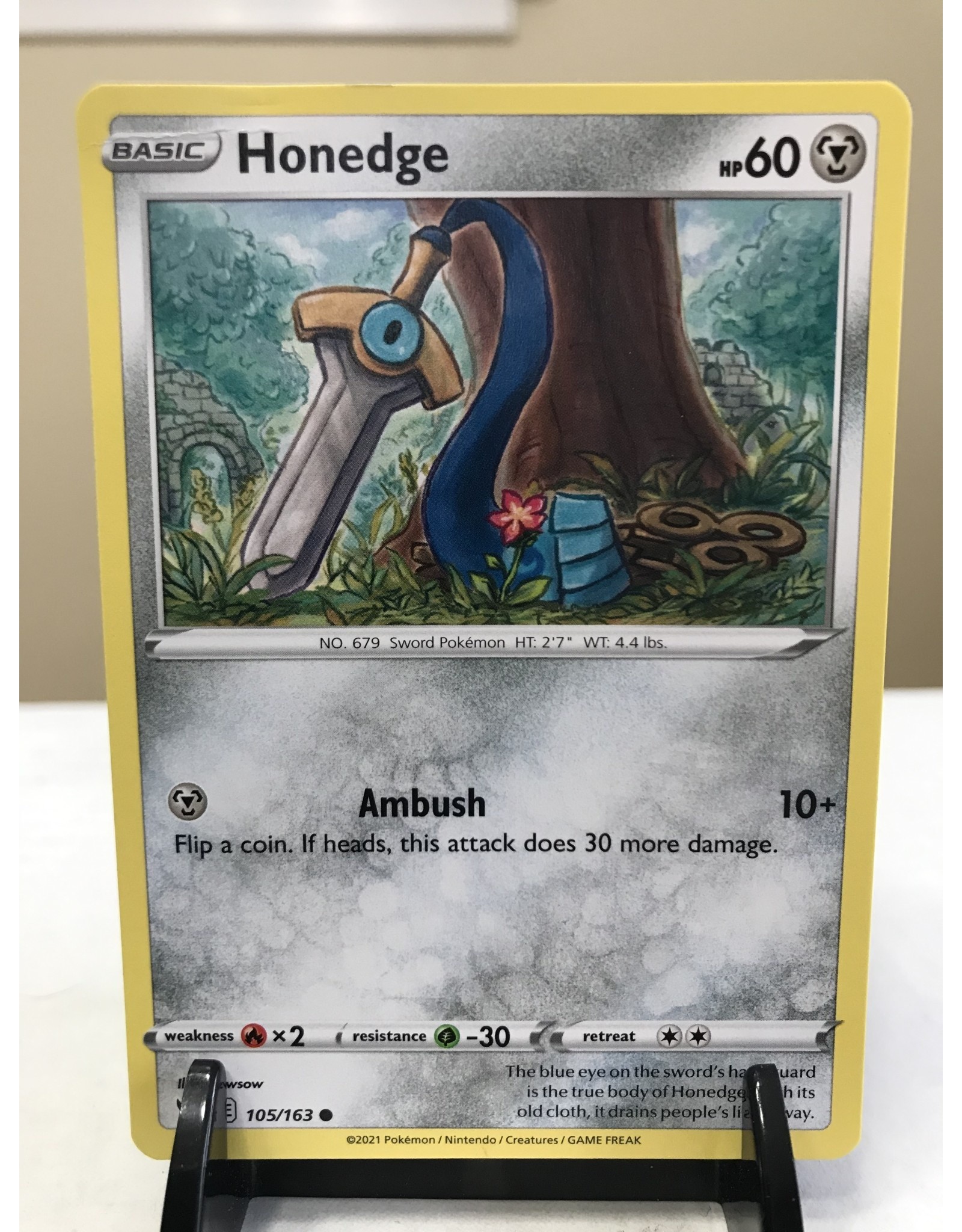 Pokemon Honedge 105/163