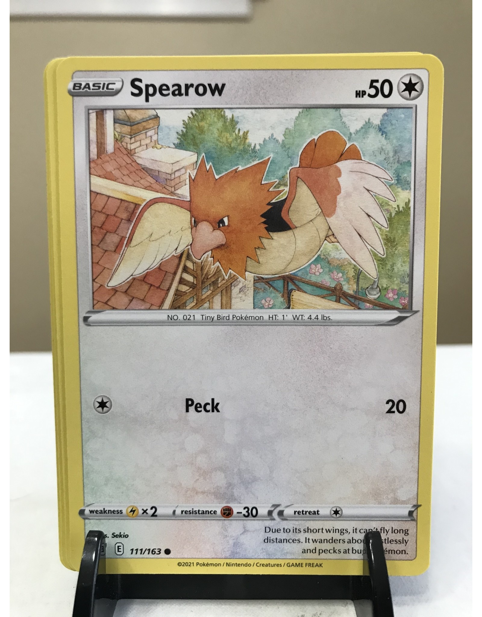 Pokemon Spearow 111/163