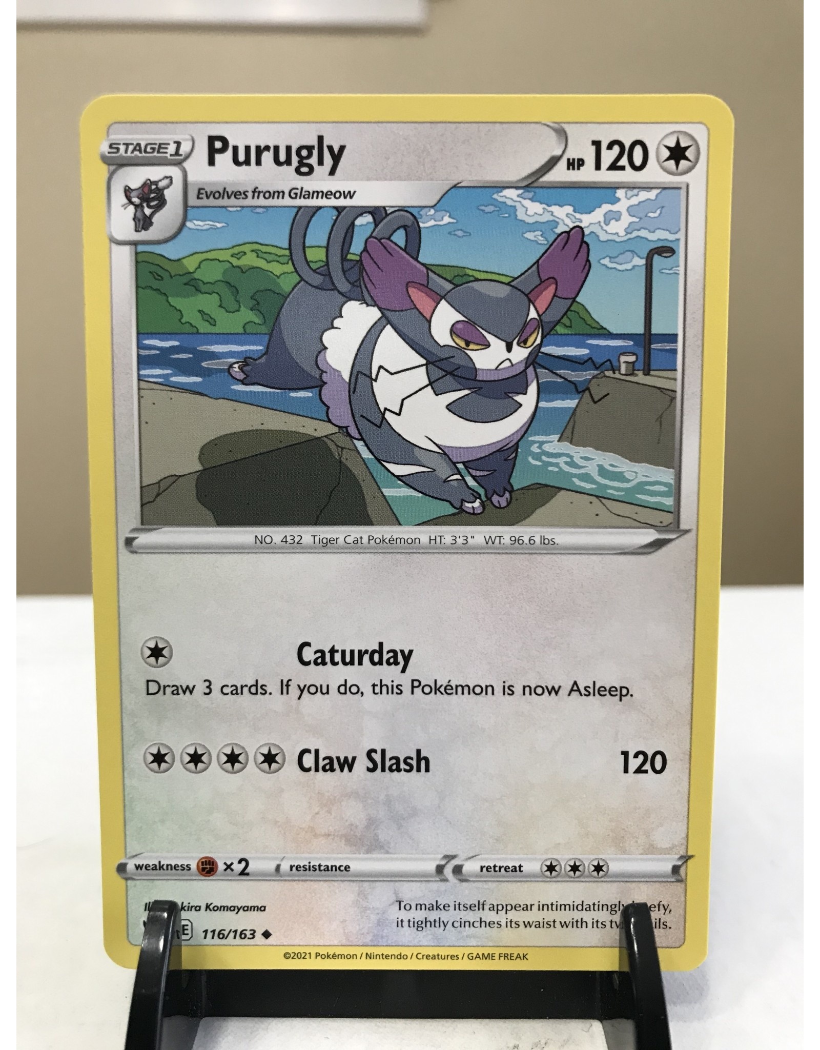 Pokemon Purugly 116/163
