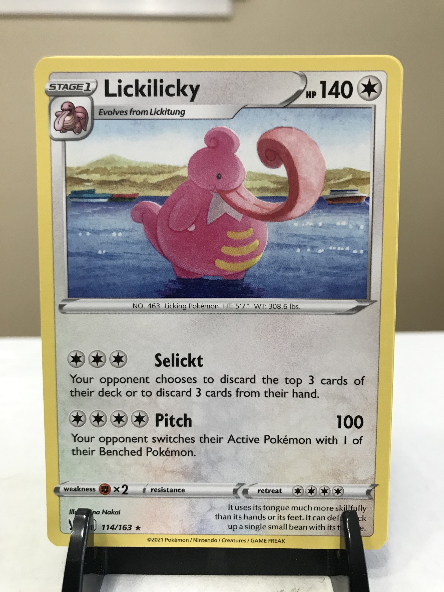 pokemon lickilicky card
