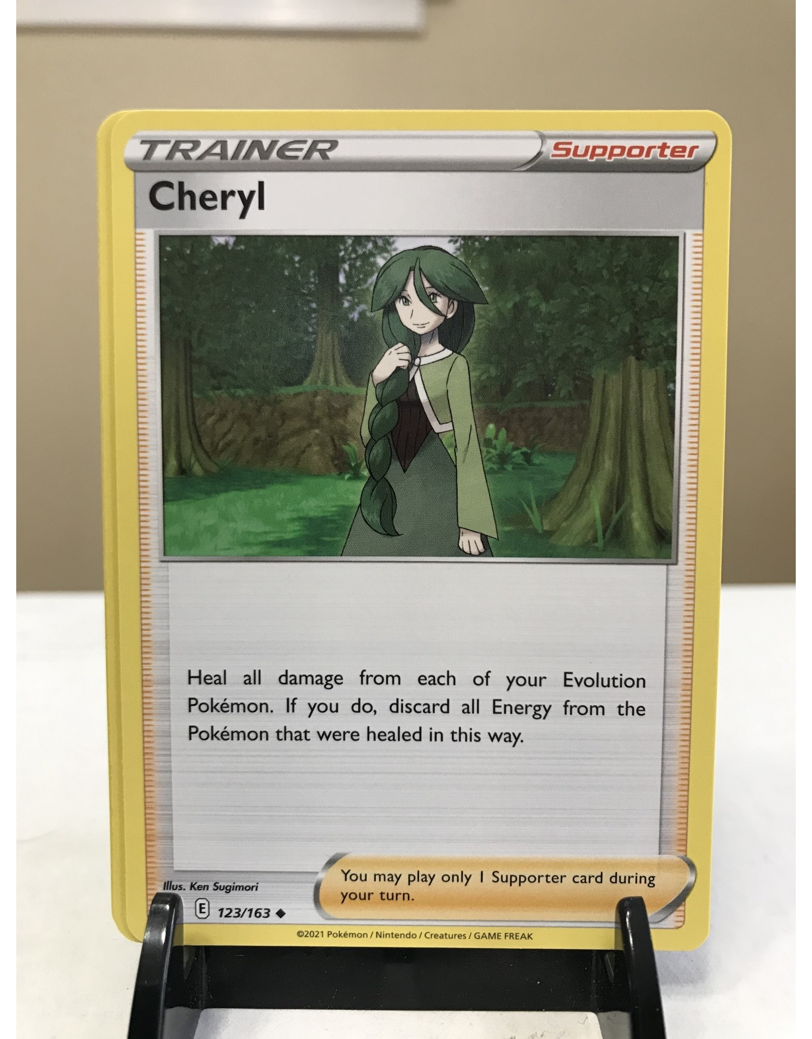 Pokemon Cheryl 123/163