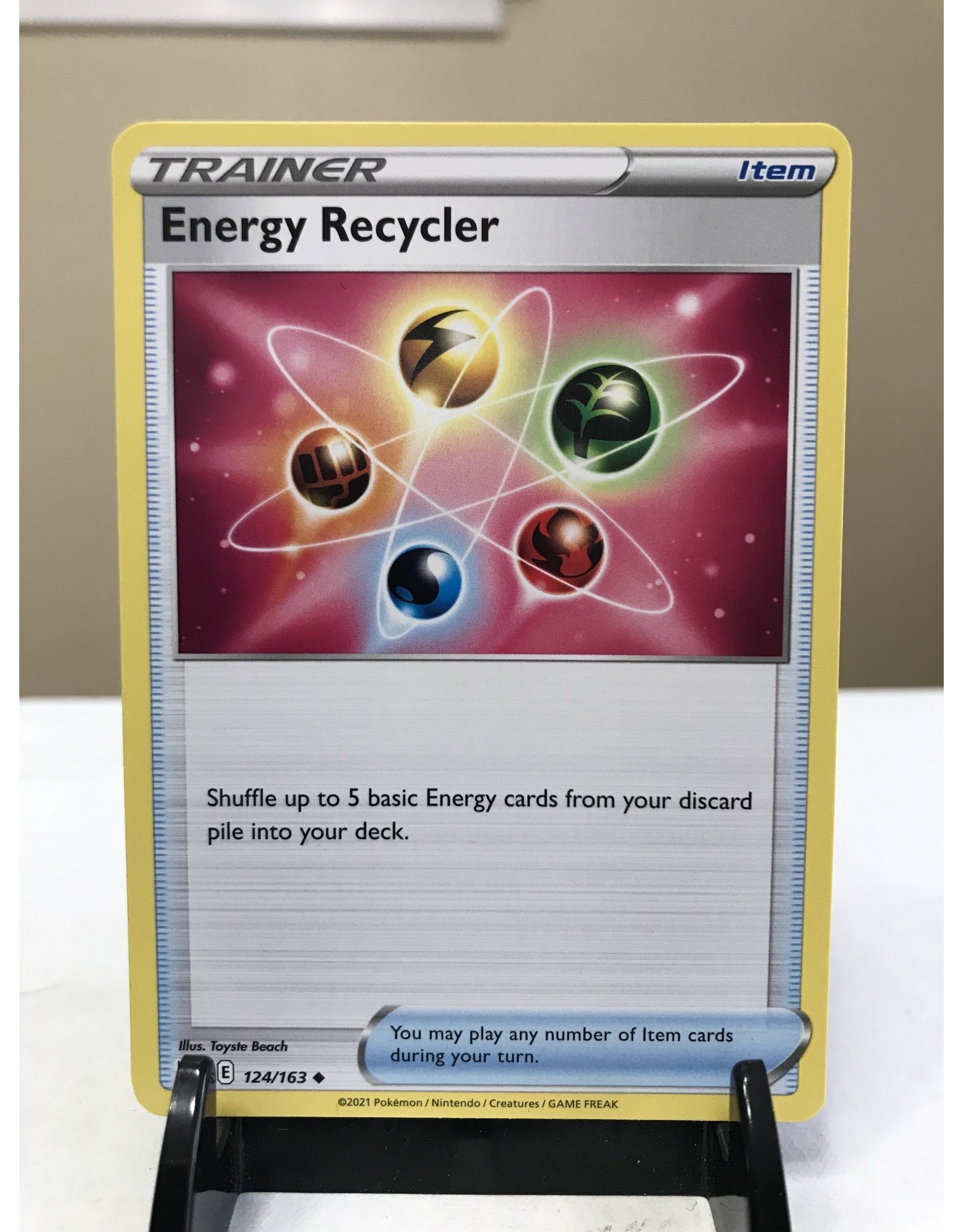 Pokemon Energy Recycler 124/163