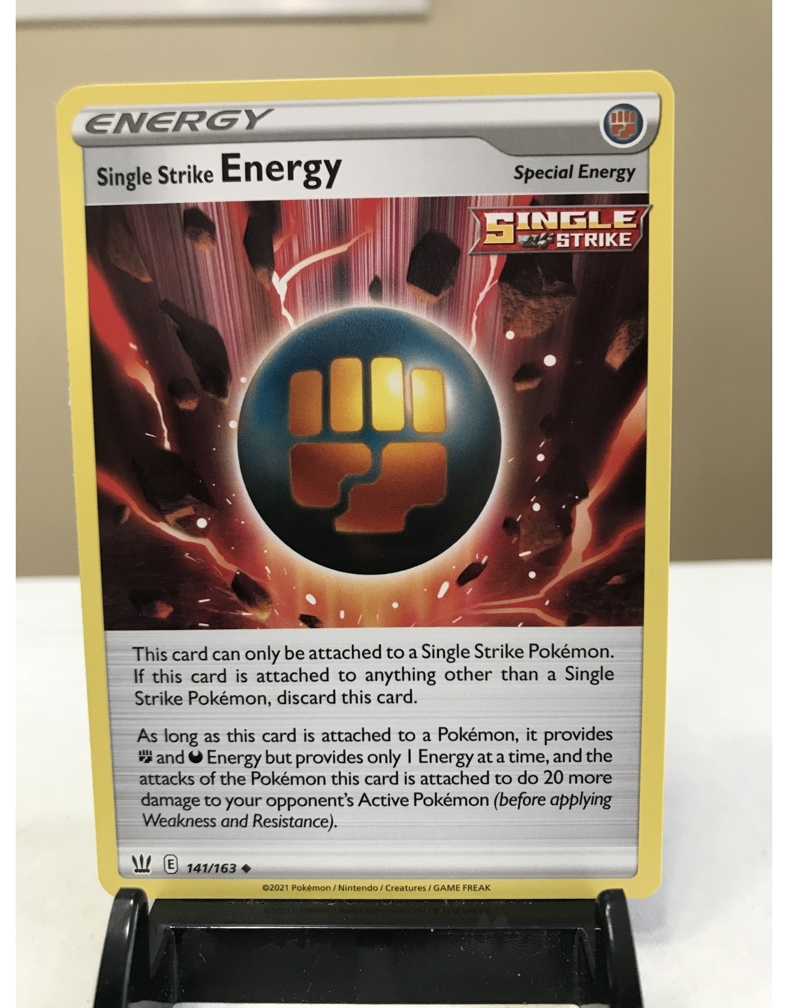 Pokemon Single Strike Energy 141/163