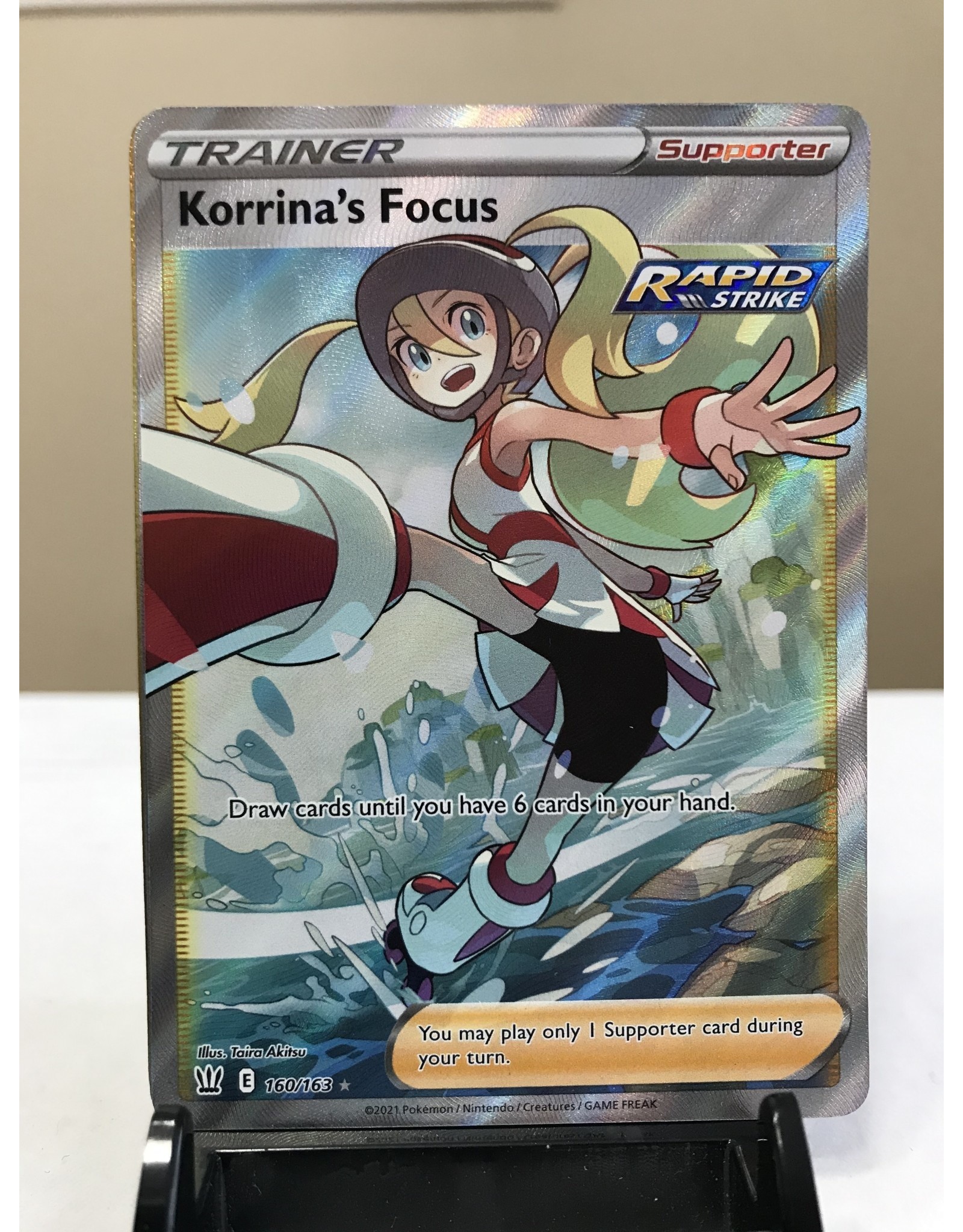 Pokemon Korrina’s Focus 160/163
