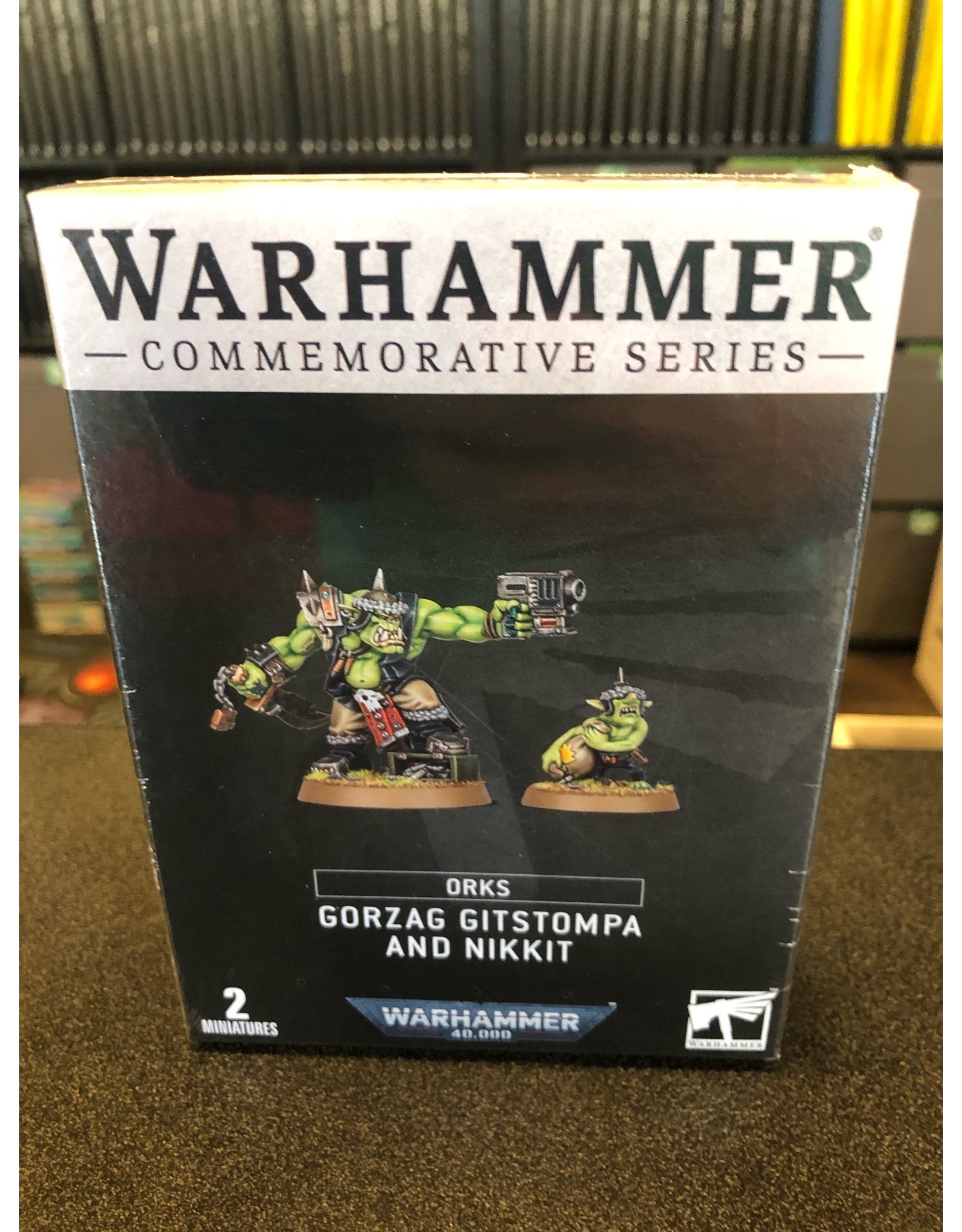 Warhammer 40K Gorzag Gitstompa and Nikkit