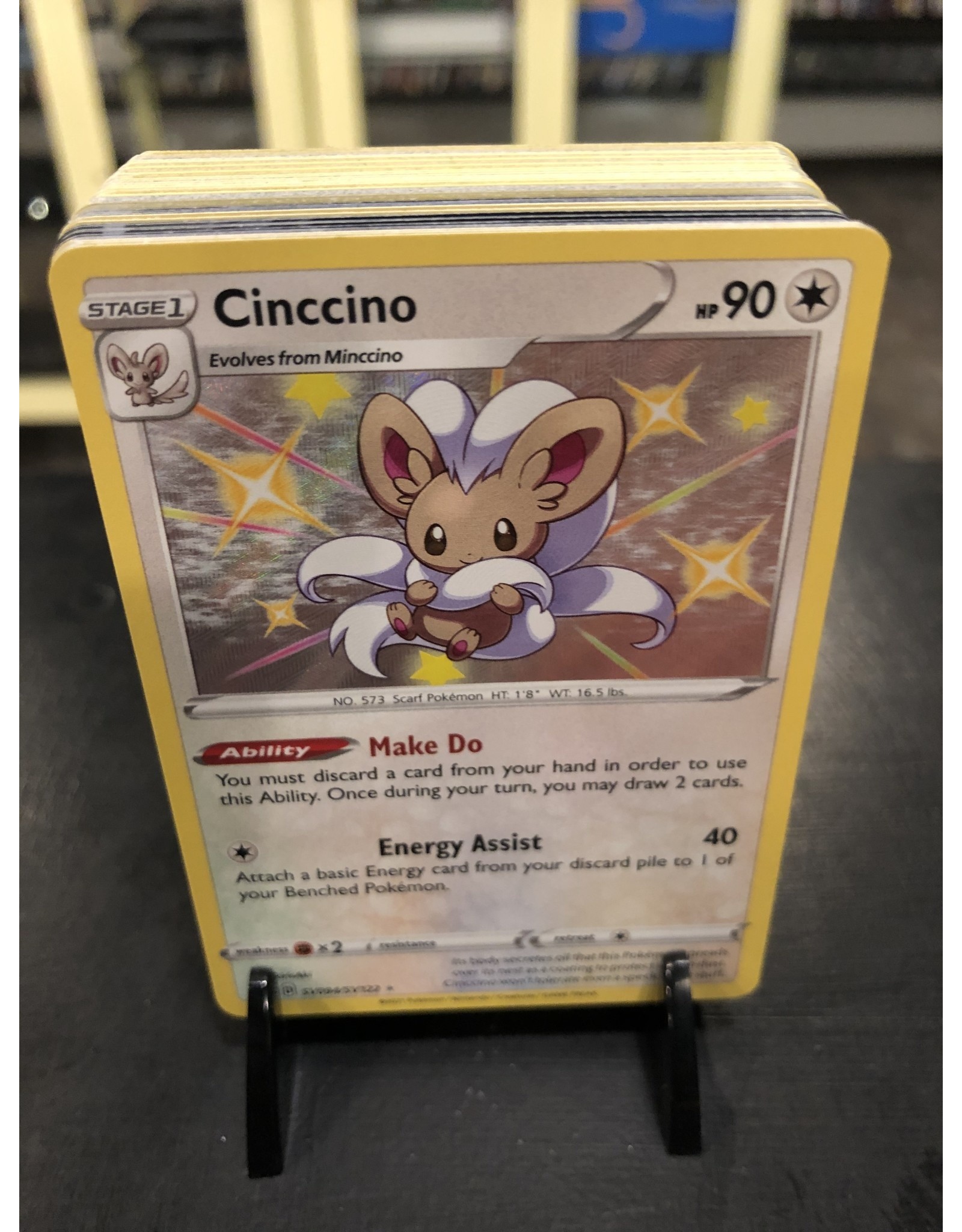 Pokemon Cinccino SV094/SV122