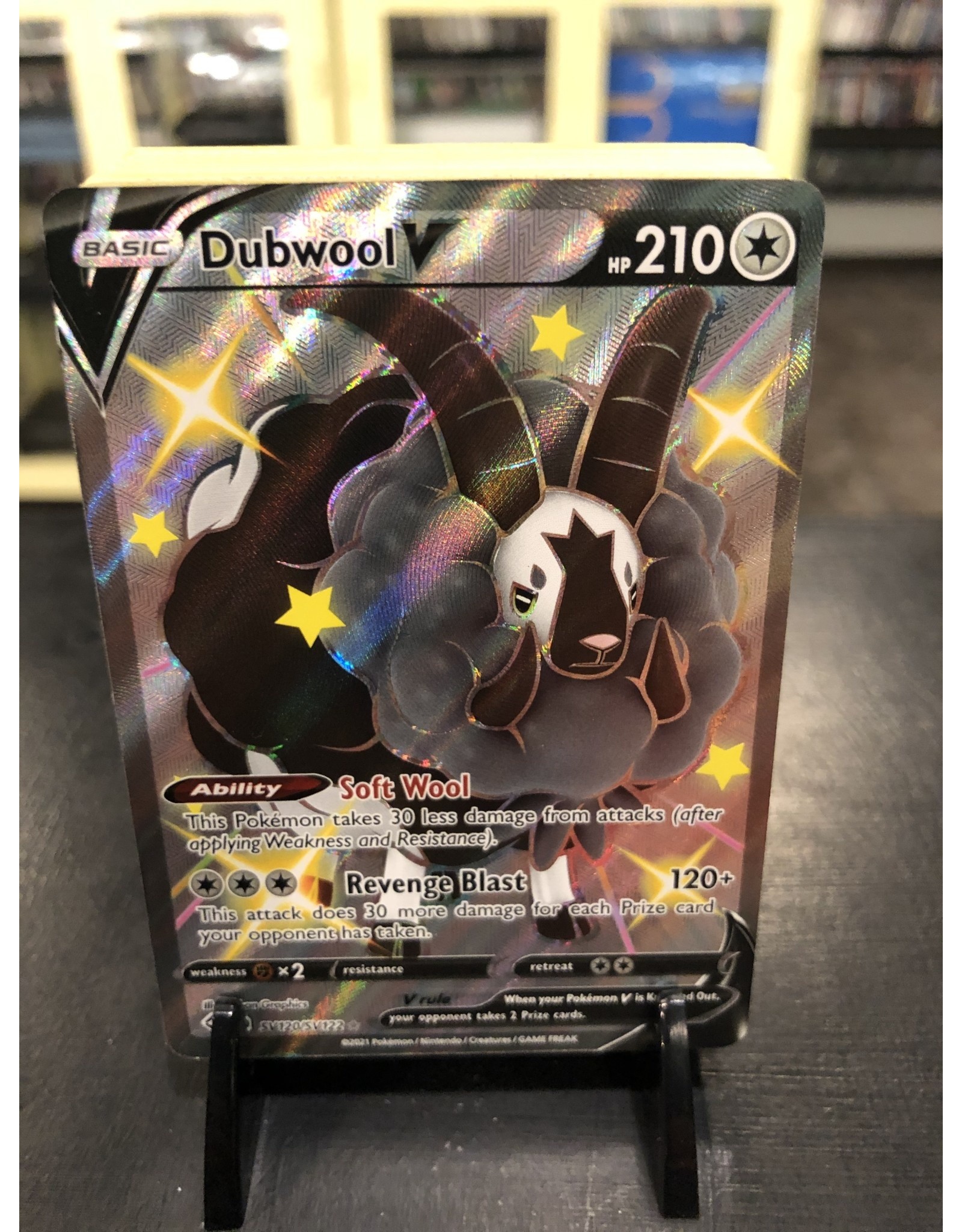 Pokemon DubwoolV SV120/SV122