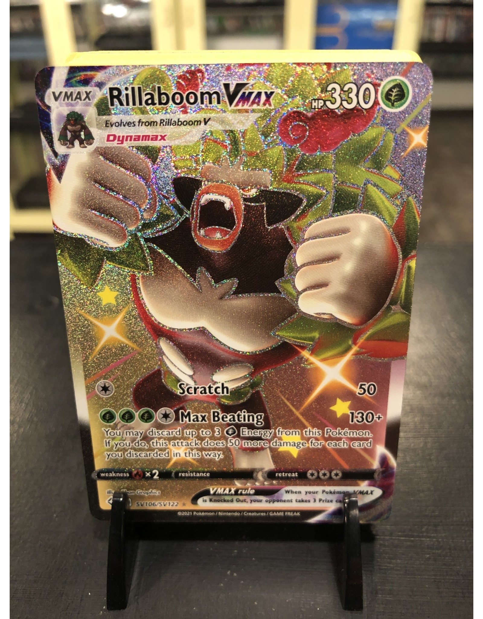 Pokemon RillaboomVMAX SV106/SV122