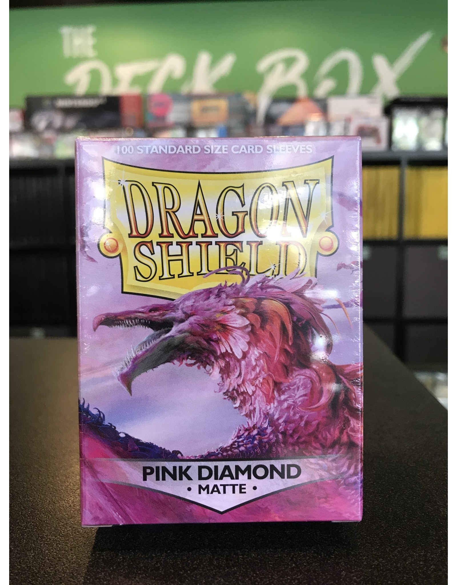 Dragon Shield DRAGON SHIELD SLEEVES MATTE PINK DIAMOND 100CT  (50
