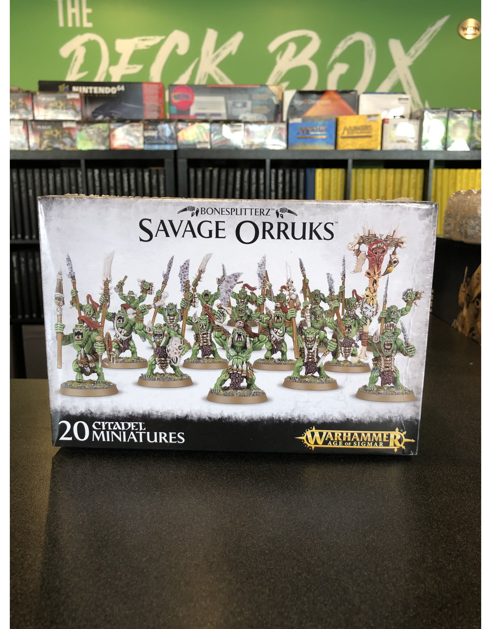 Age of Sigmar Savage Orruks / Savage Orruk Morboys / Savage Orruk Arrowboys