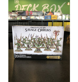 Age of Sigmar Savage Orruks / Savage Orruk Morboys / Savage Orruk Arrowboys