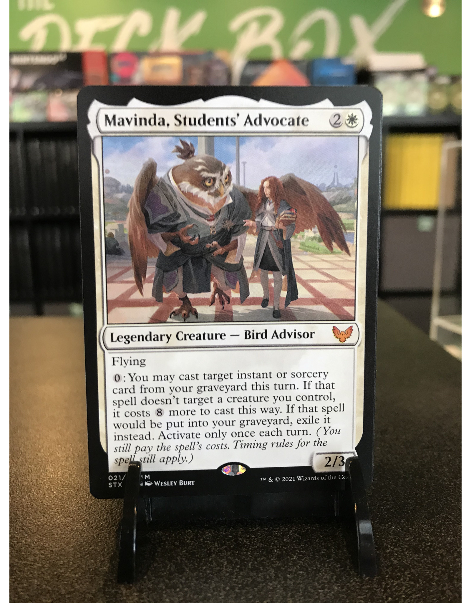 Magic Mavinda, Students' Advocate  (STX)