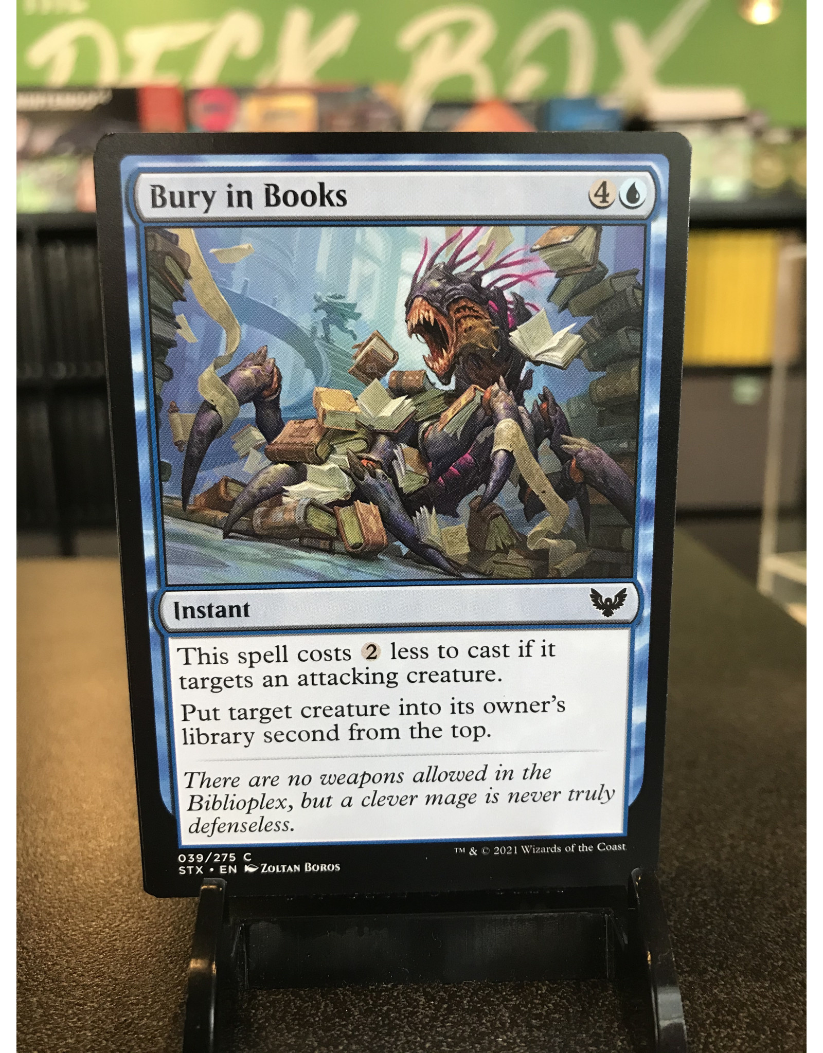 Magic Bury in Books  (STX)