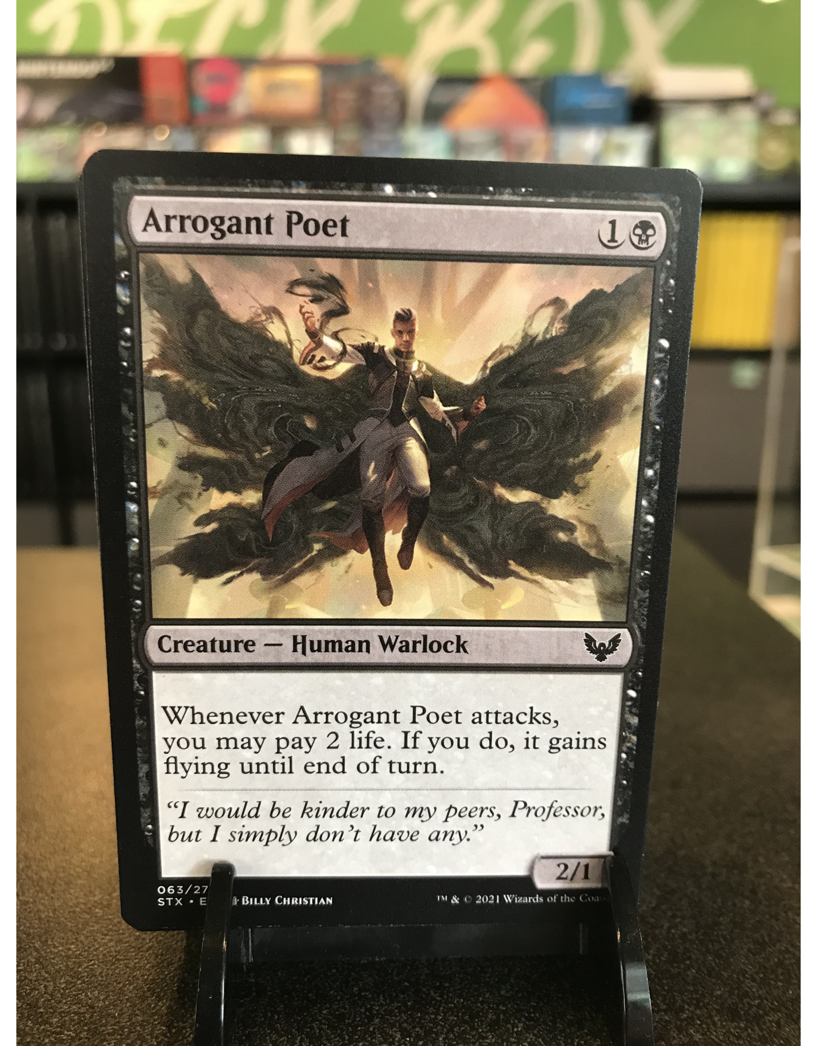 Magic Arrogant Poet  (STX)