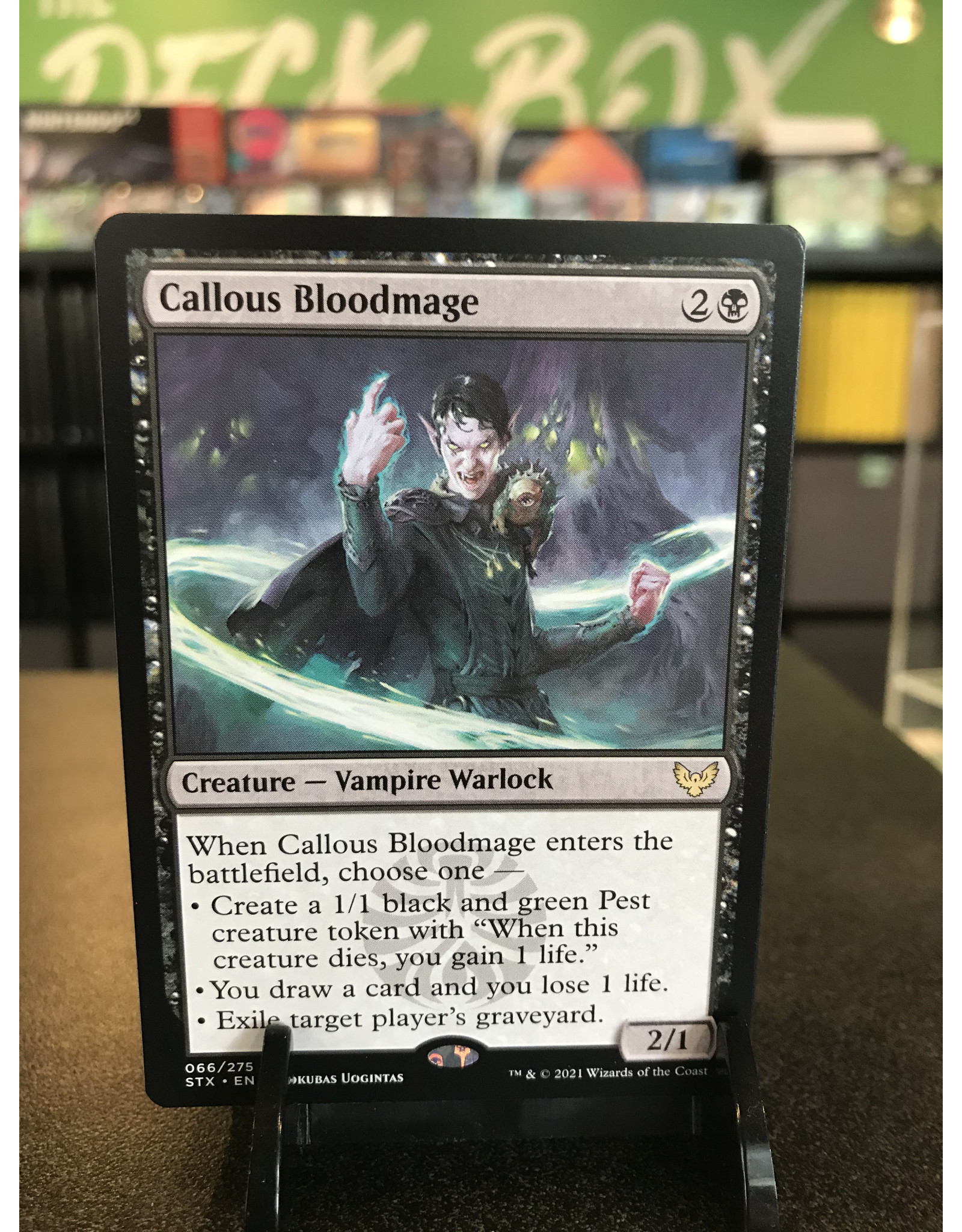 Magic Callous Bloodmage  (STX)