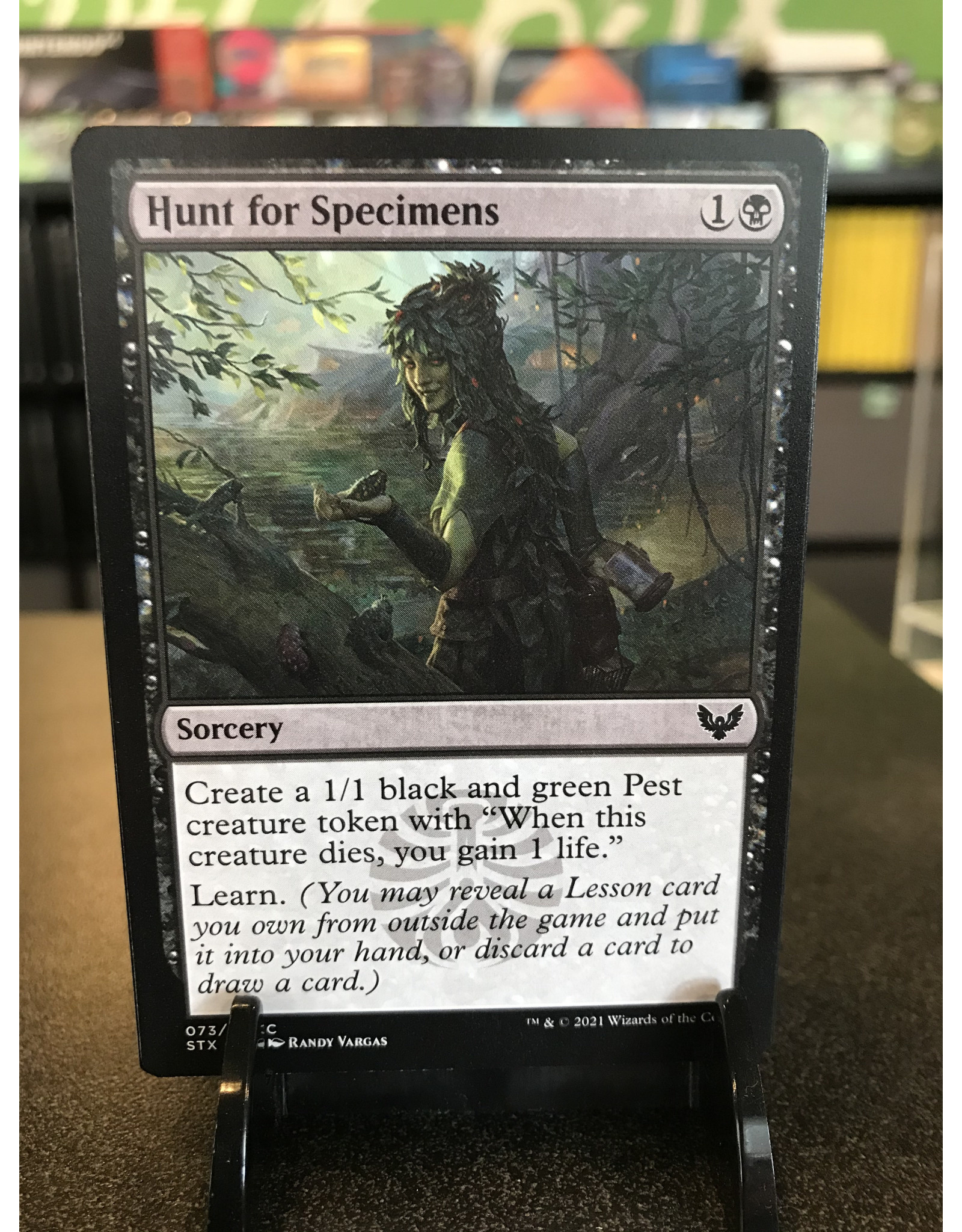 Magic Hunt for Specimens  (STX)