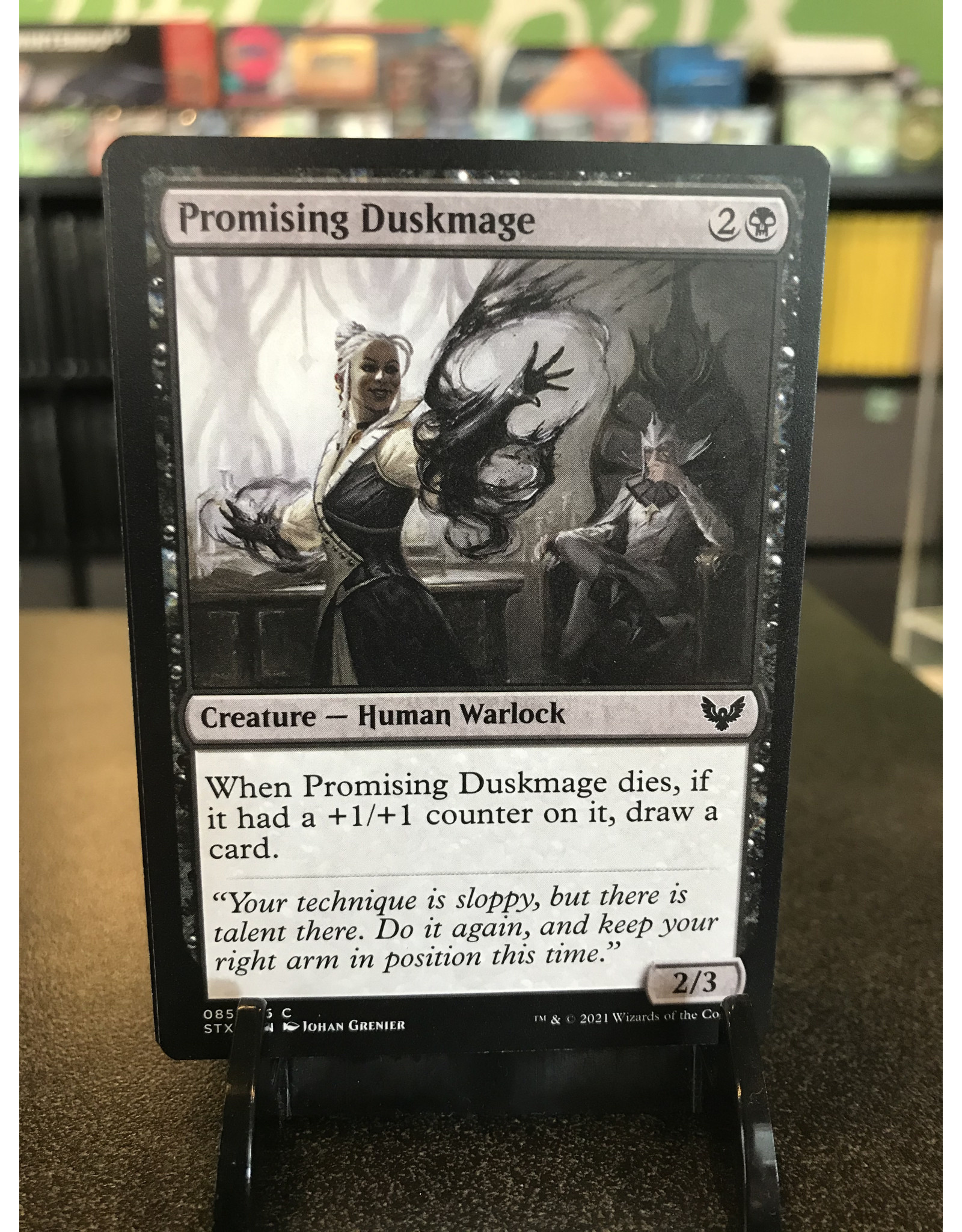 Magic Promising Duskmage  (STX)