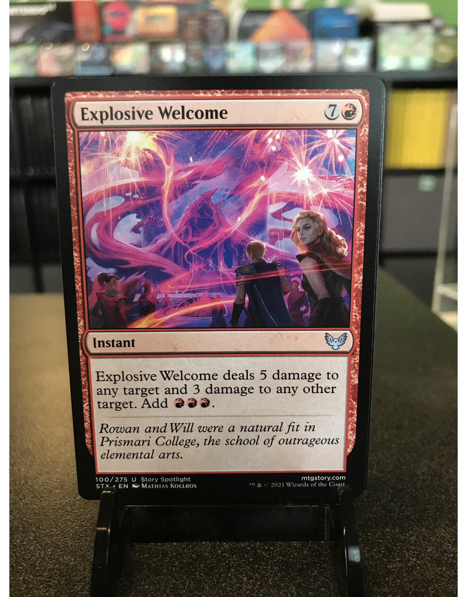 Magic Explosive Welcome  (STX)