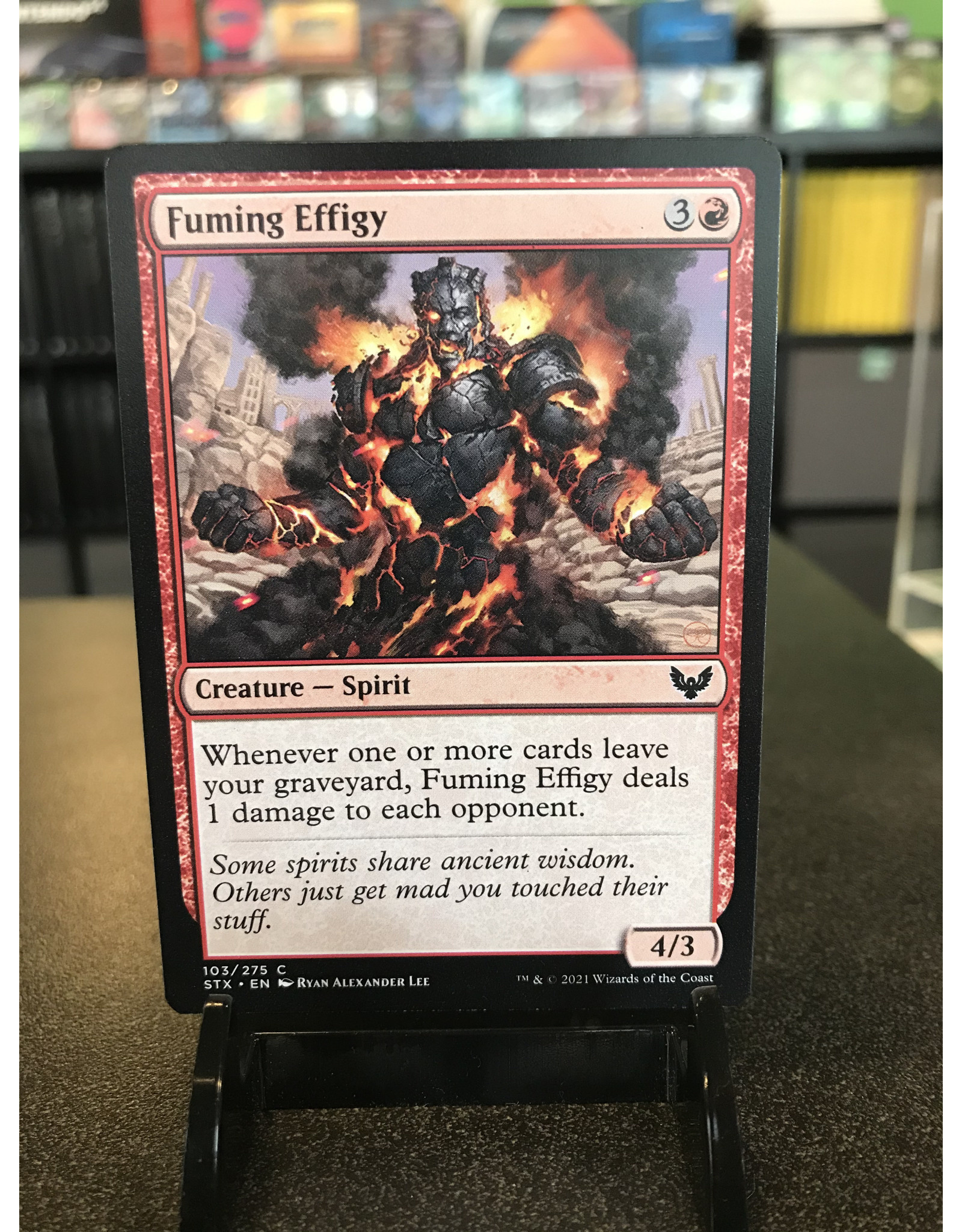 Magic Fuming Effigy  (STX)