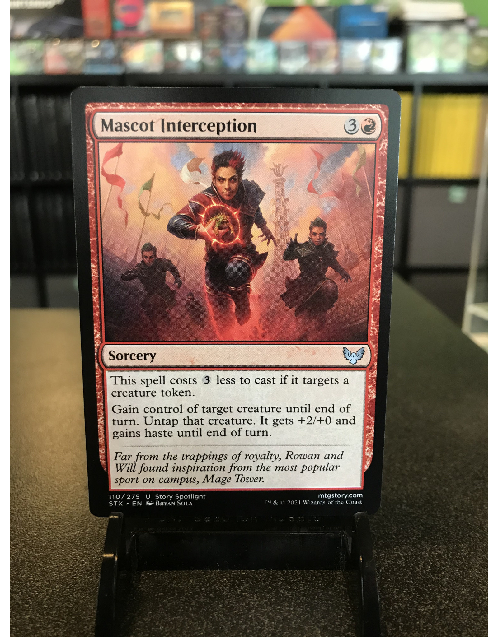 Magic Mascot Interception  (STX)