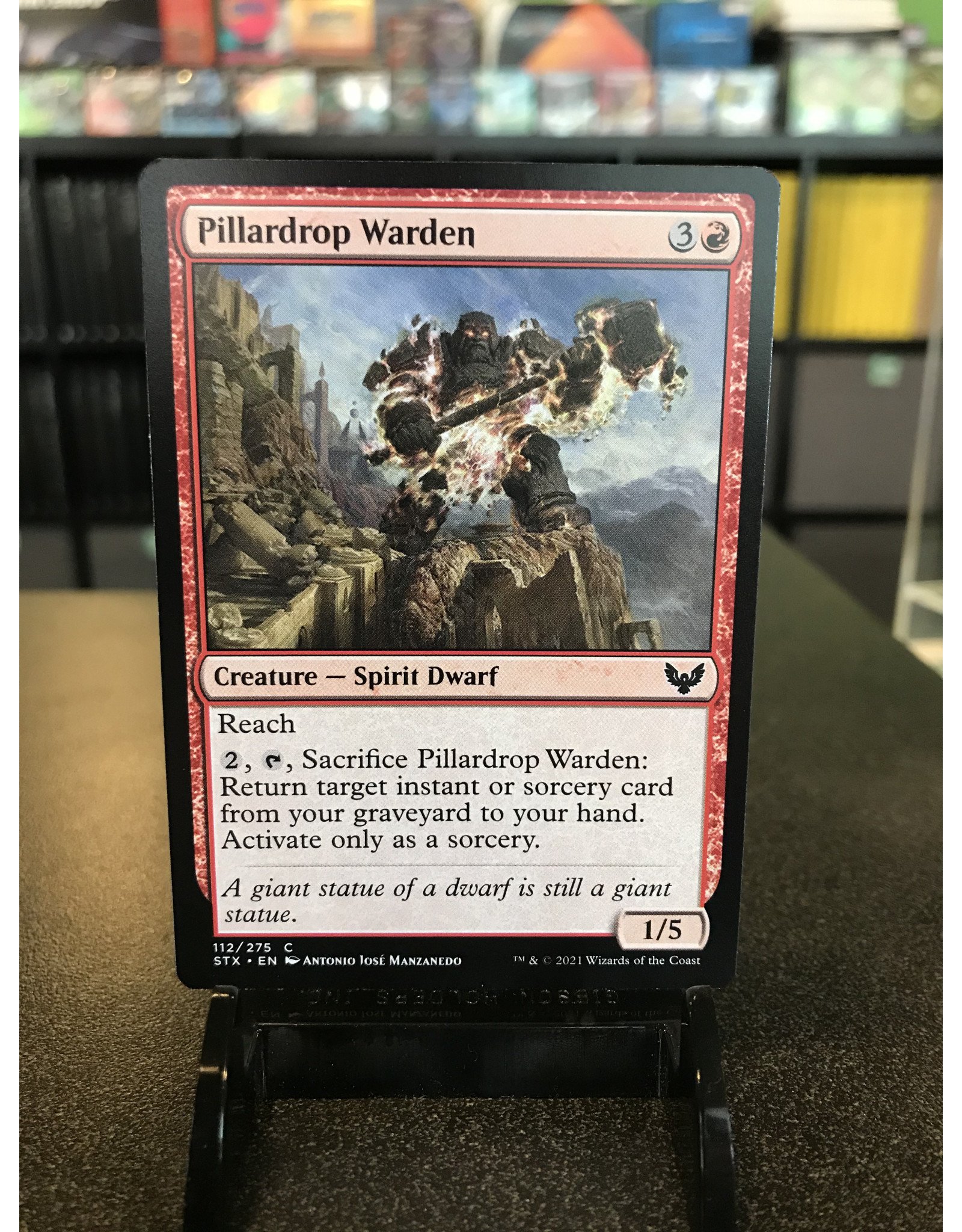 Magic Pillardrop Warden  (STX)