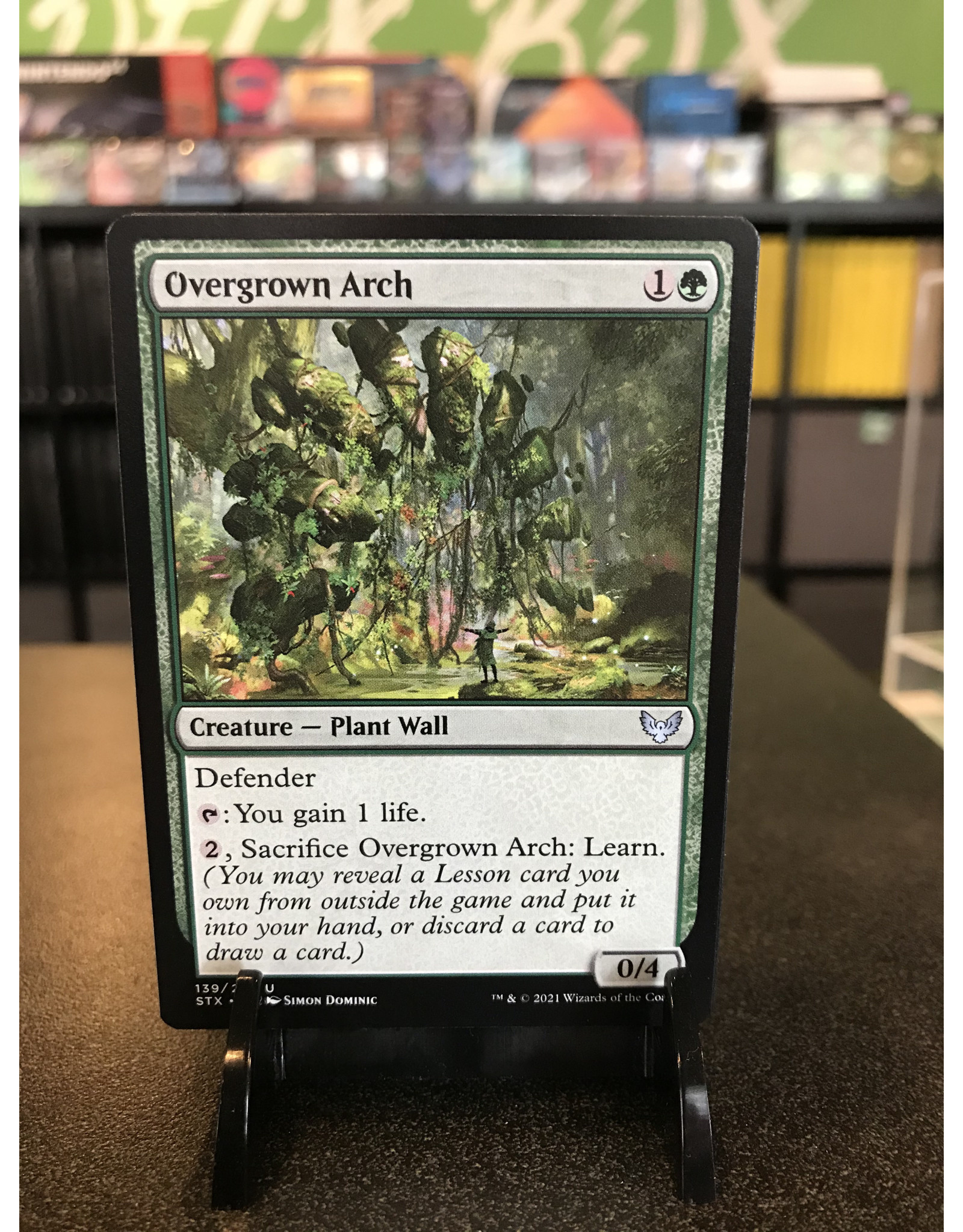 Magic Overgrown Arch  (STX)