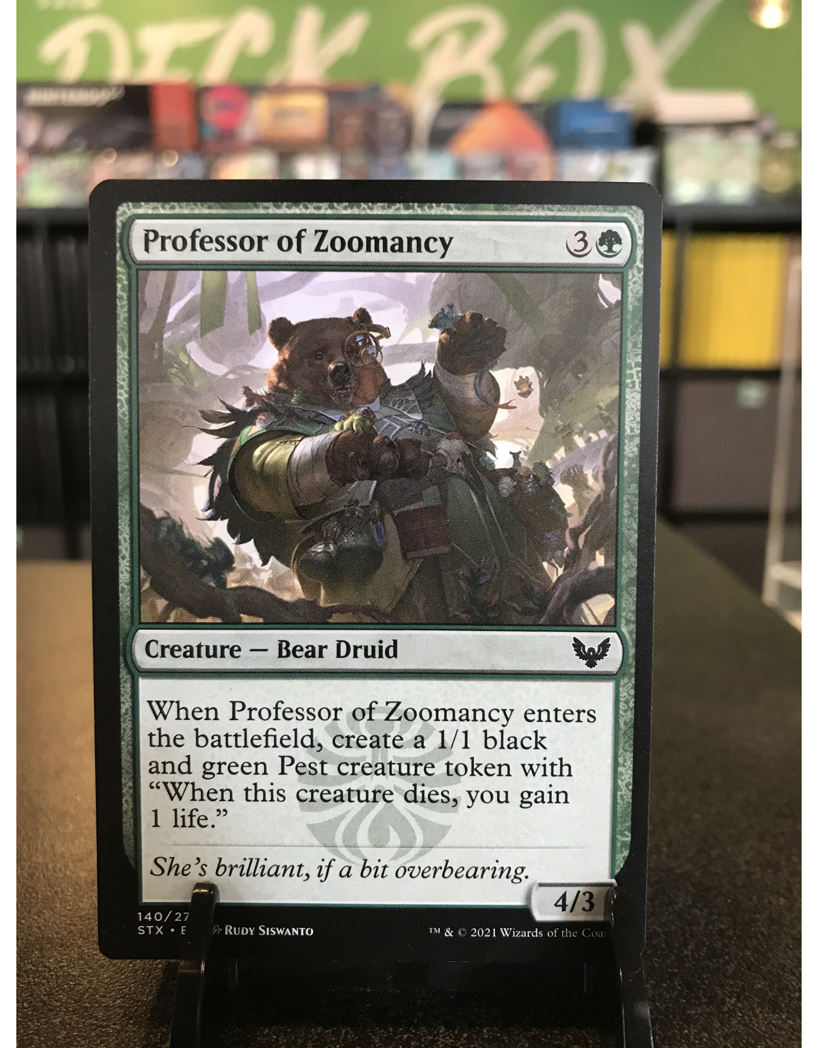 Magic Professor of Zoomancy  (STX)