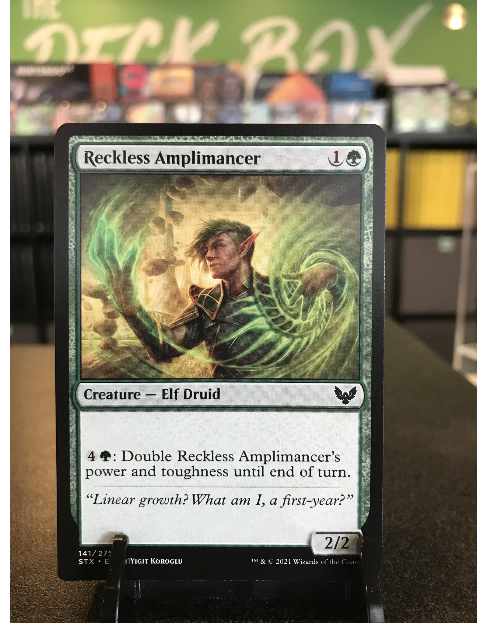 Magic Reckless Amplimancer  (STX)