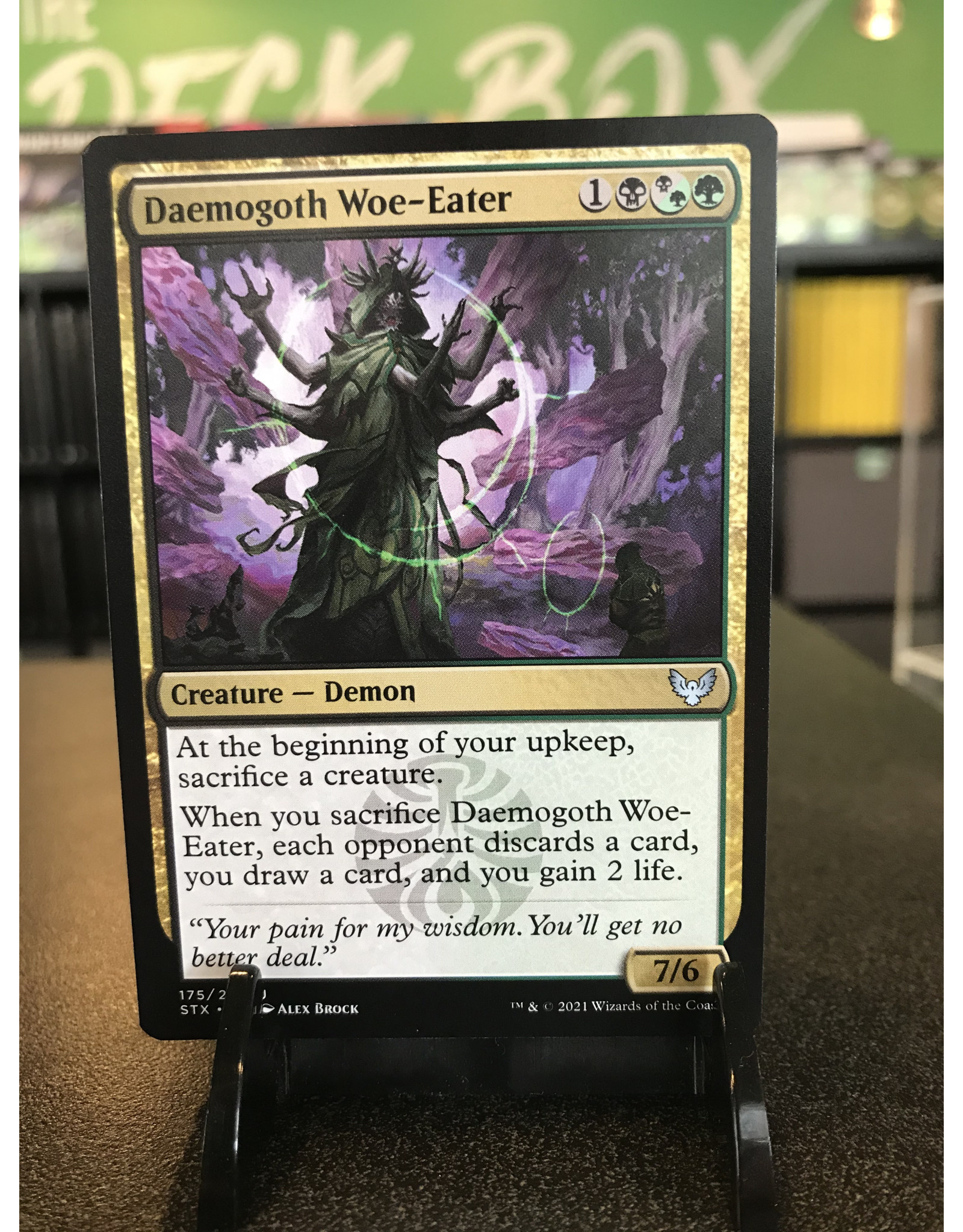 Magic Daemogoth Woe-Eater  (STX)