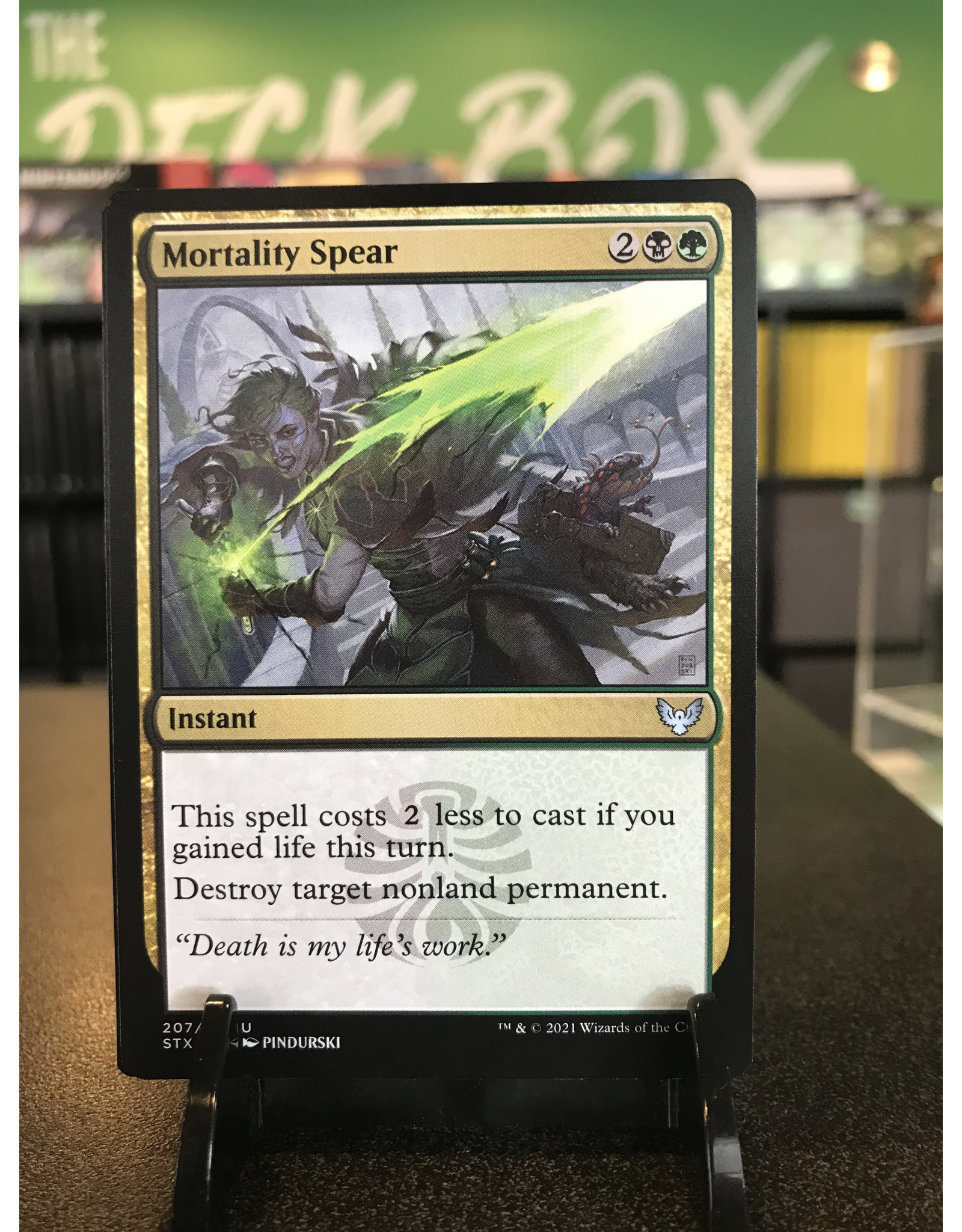 Magic Mortality Spear  (STX)