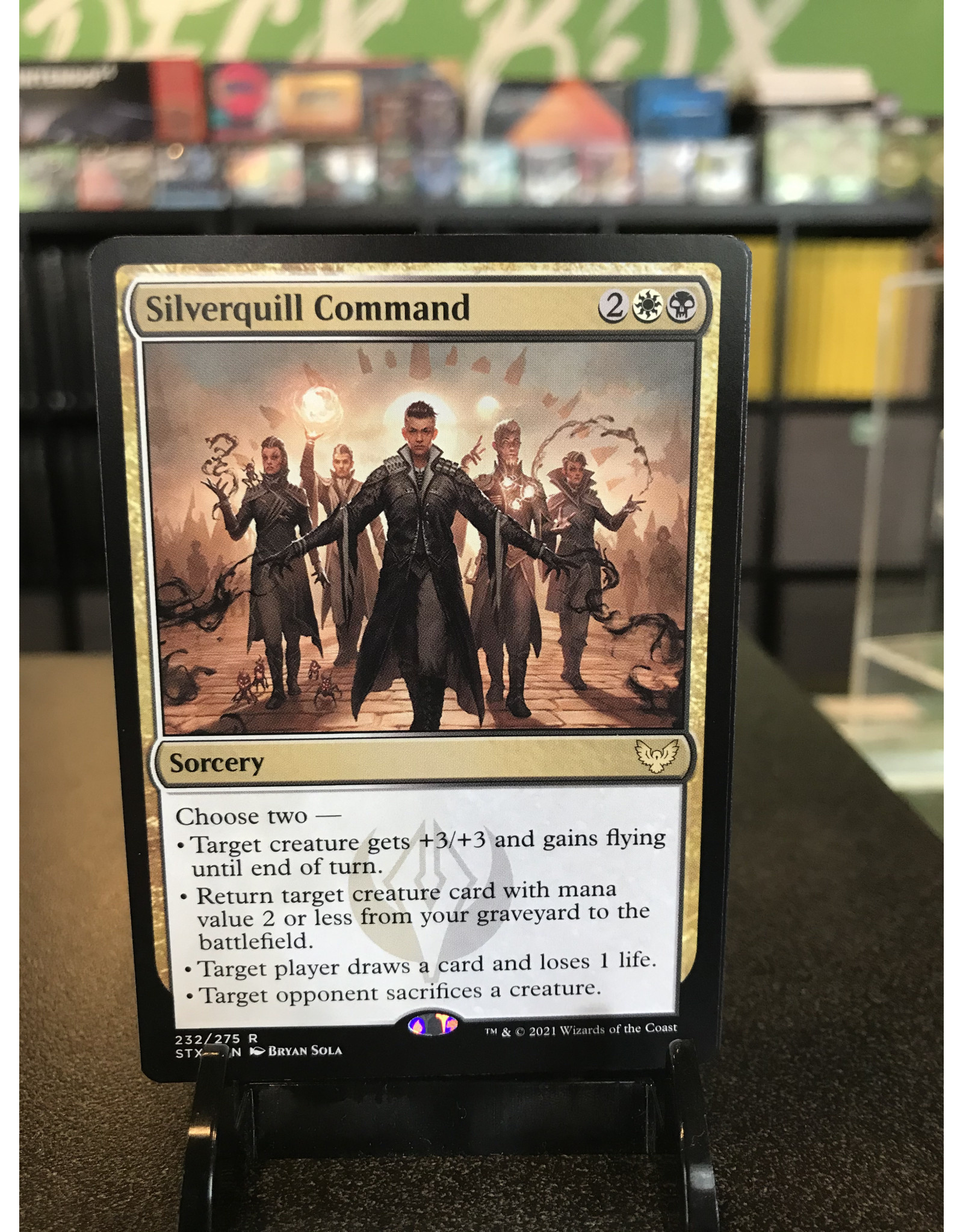 Magic Silverquill Command  (STX)