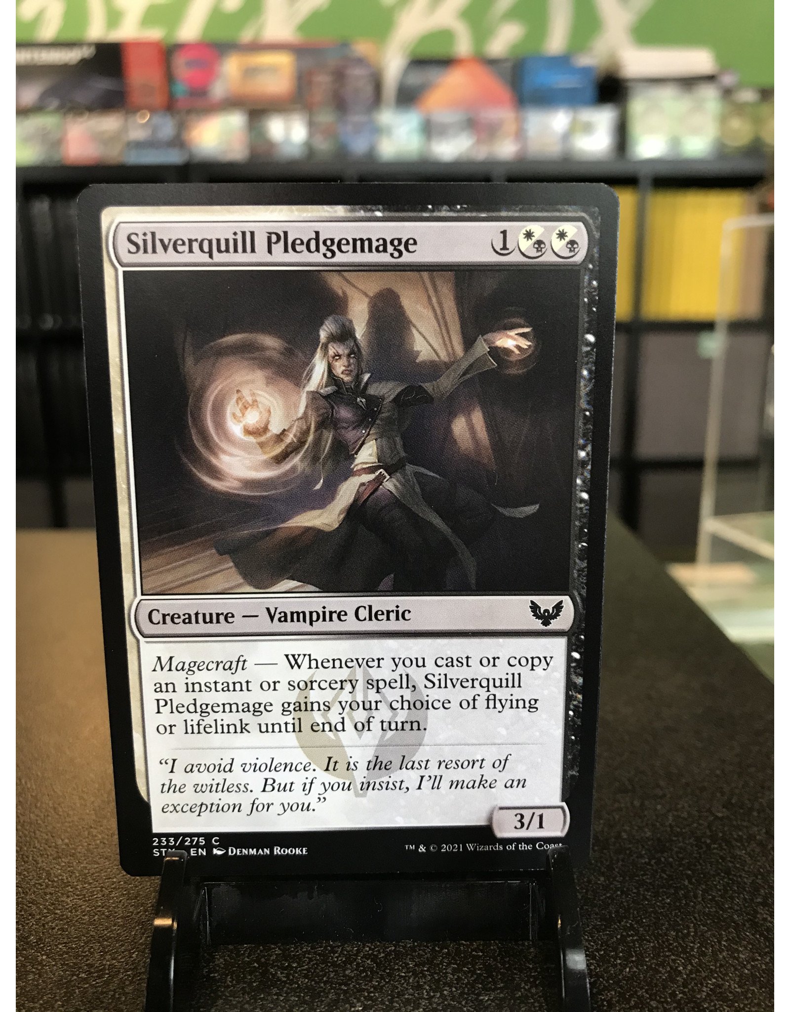 Magic Silverquill Pledgemage  (STX)