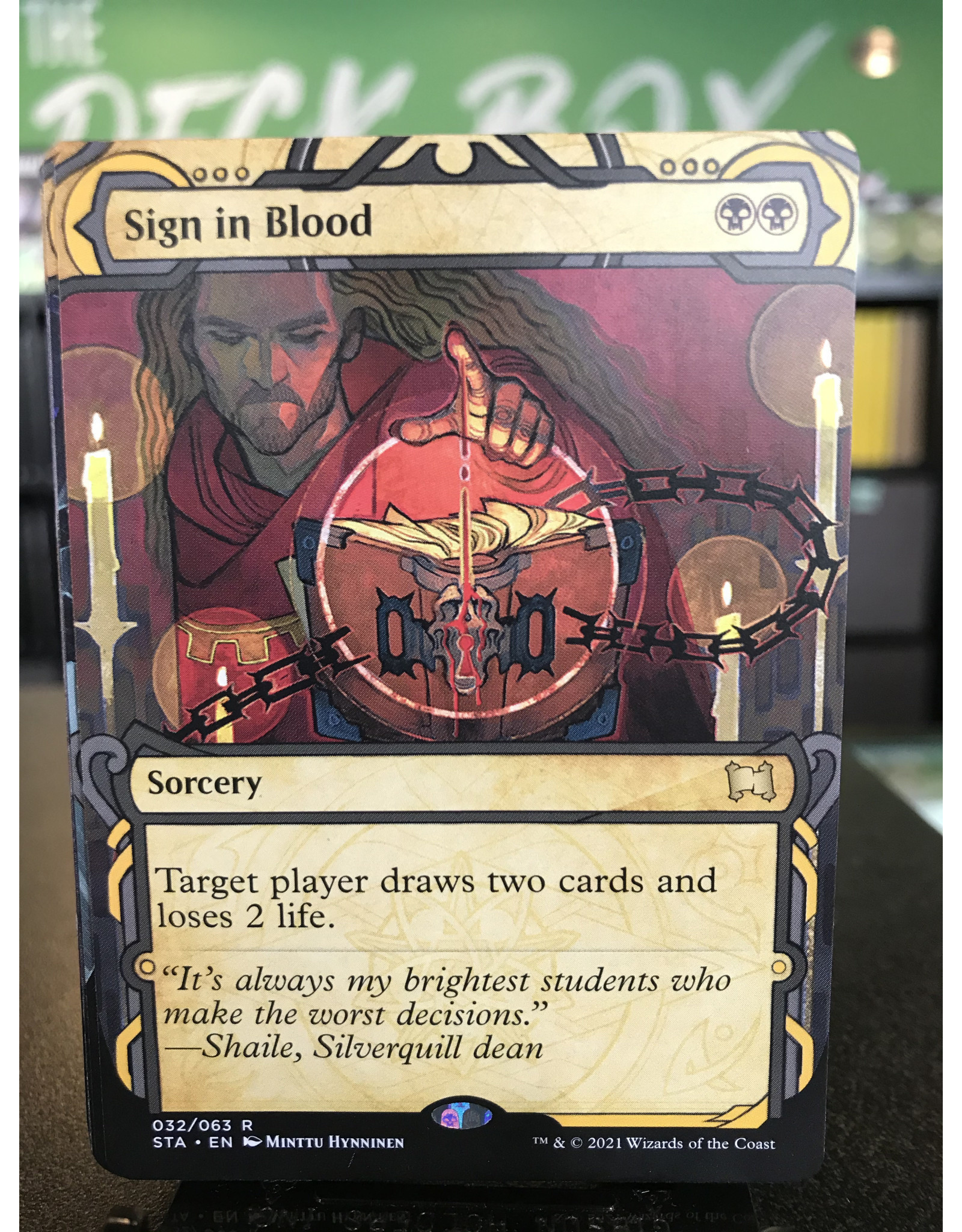 Magic Sign in Blood  (STA)