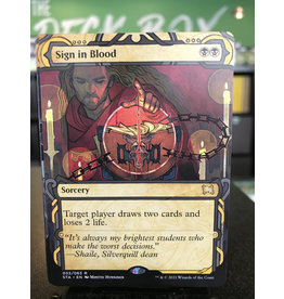 Magic Sign in Blood  (STA)