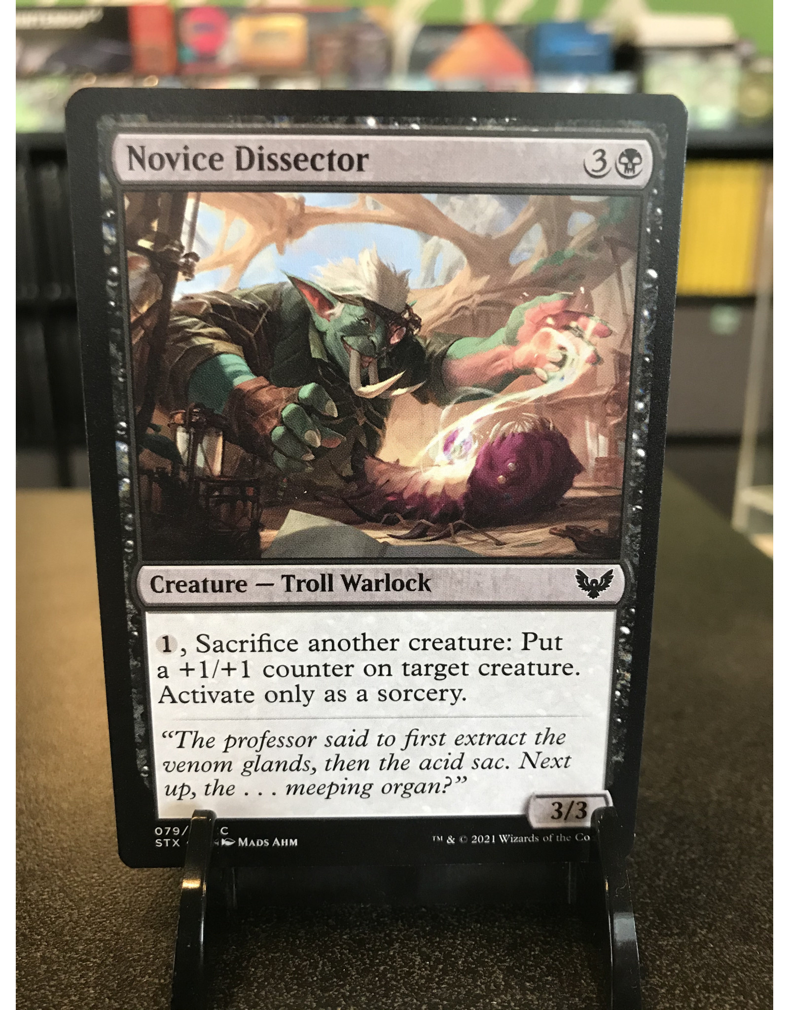 Magic Novice Dissector  (STX)