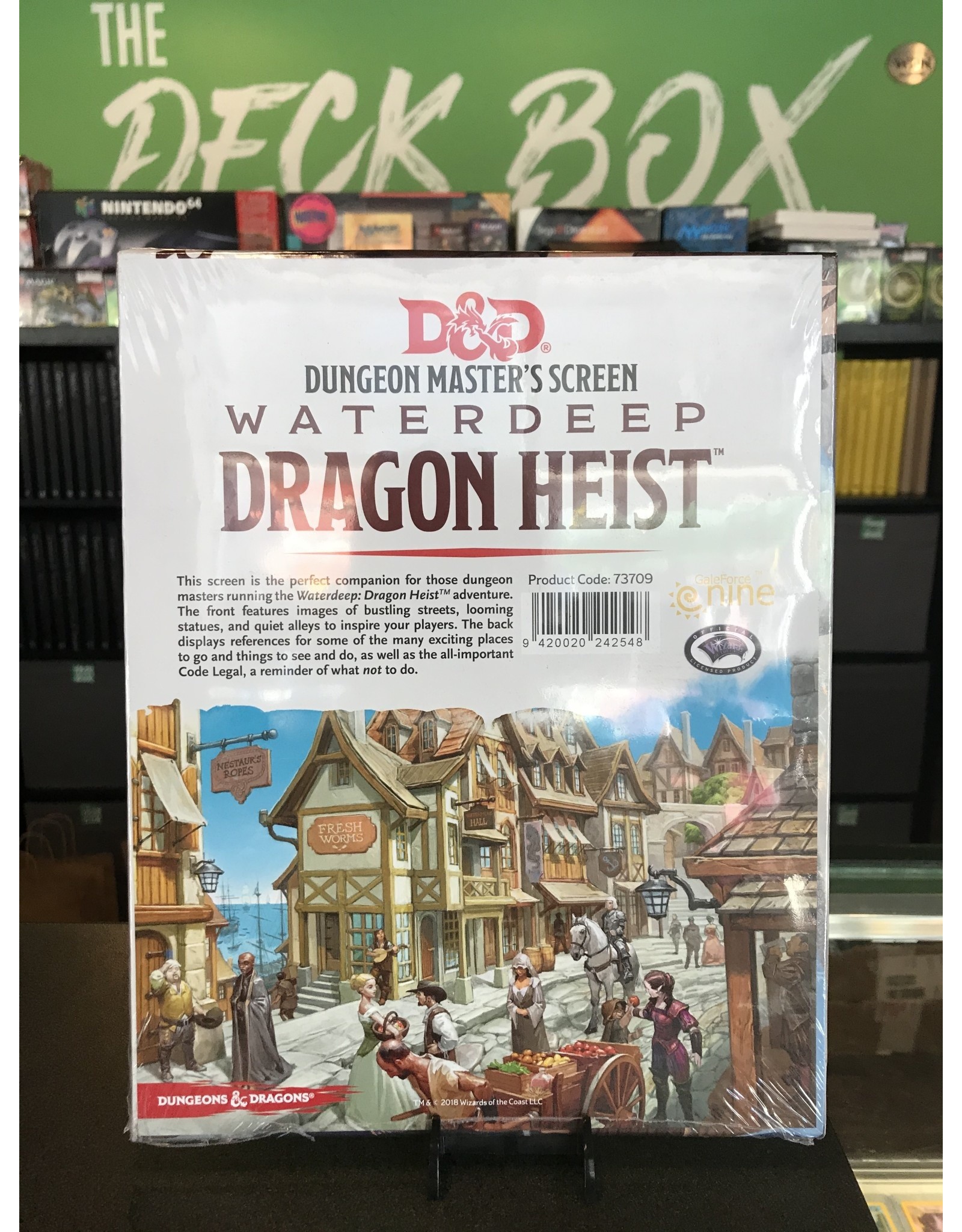 Dungeons & Dragons DND DM SCREEN WATERDEEP DRAGON HEIST