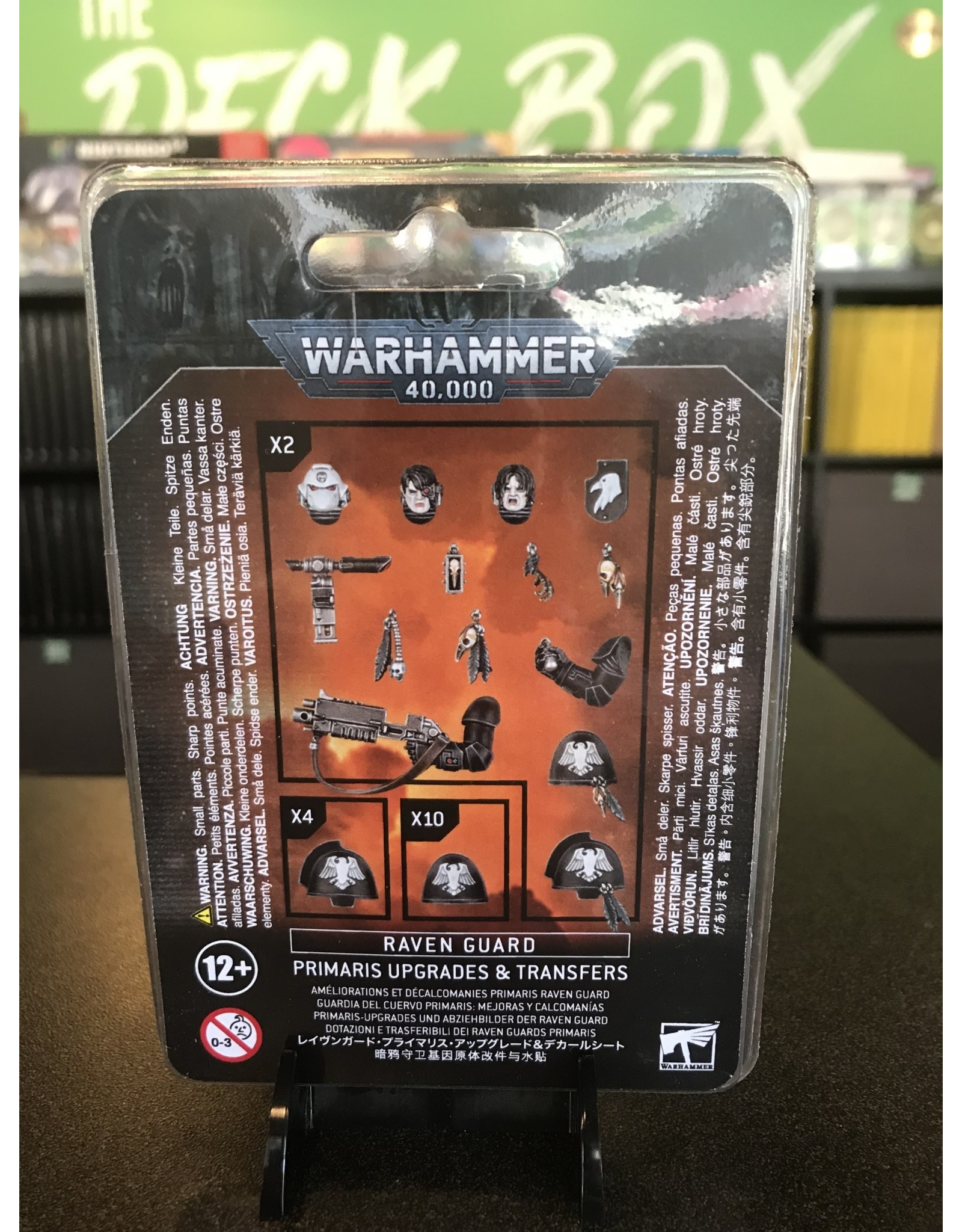 Warhammer 40K Raven Guard Primaris Upgrades and Transfers