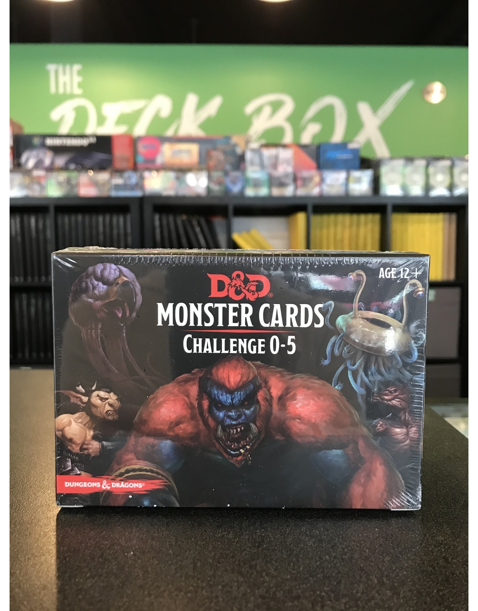 Dungeons & Dragons DND MONSTER CARDS: CHALLENGE 0-5 (12)