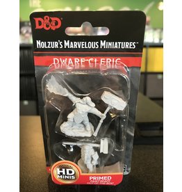 D & D Minis DND UNPAINTED MINIS WV11 MALE DWARF CLERIC  (144)