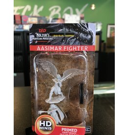 D & D Minis DND UNPAINTED MINIS WV6 FEMALE AASIMAR FIGHTER